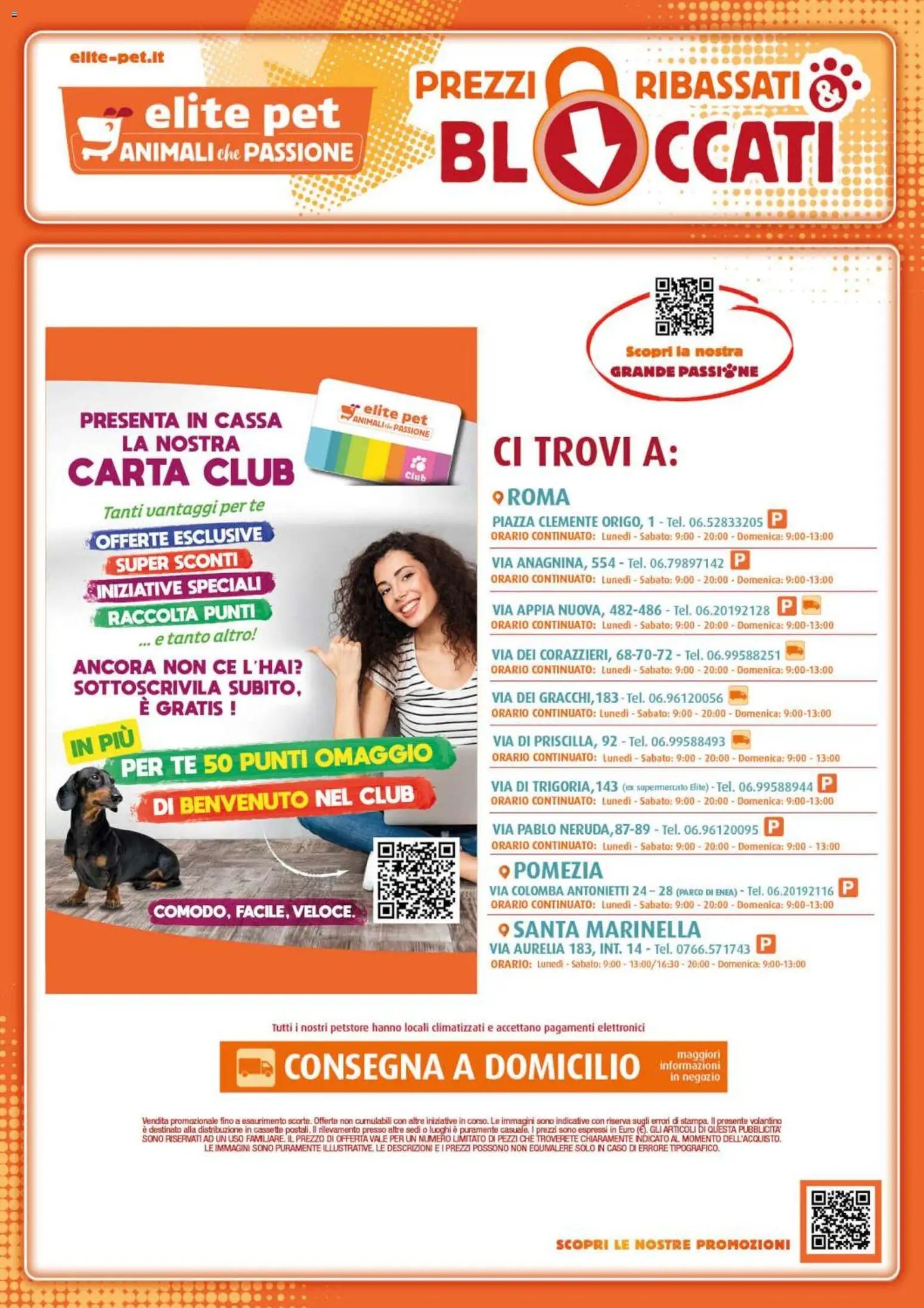 Elite Supermercati volantino Pet Prezzi ribassati & bloccati