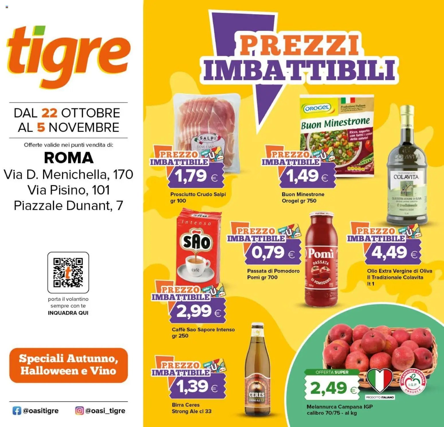 Tigre volantino Roma
