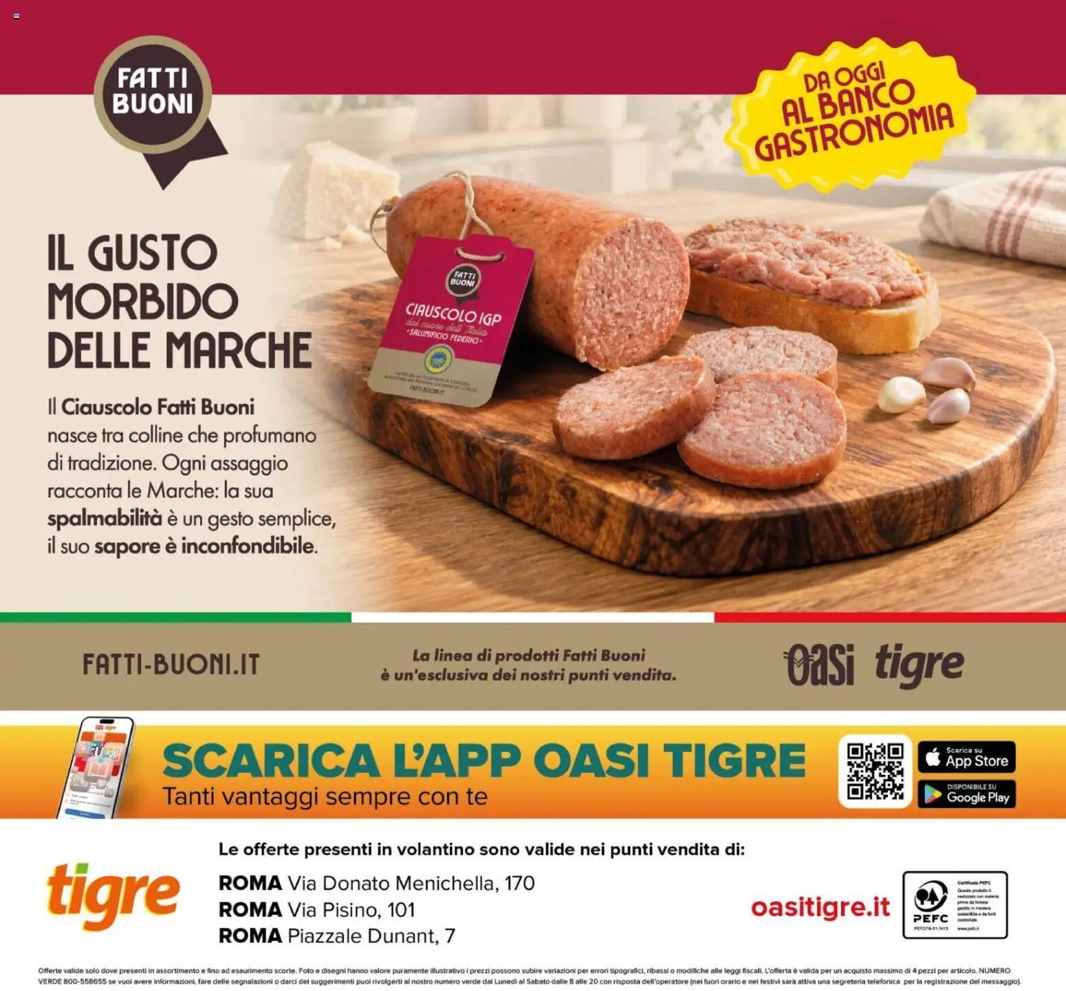 Tigre volantino Roma
