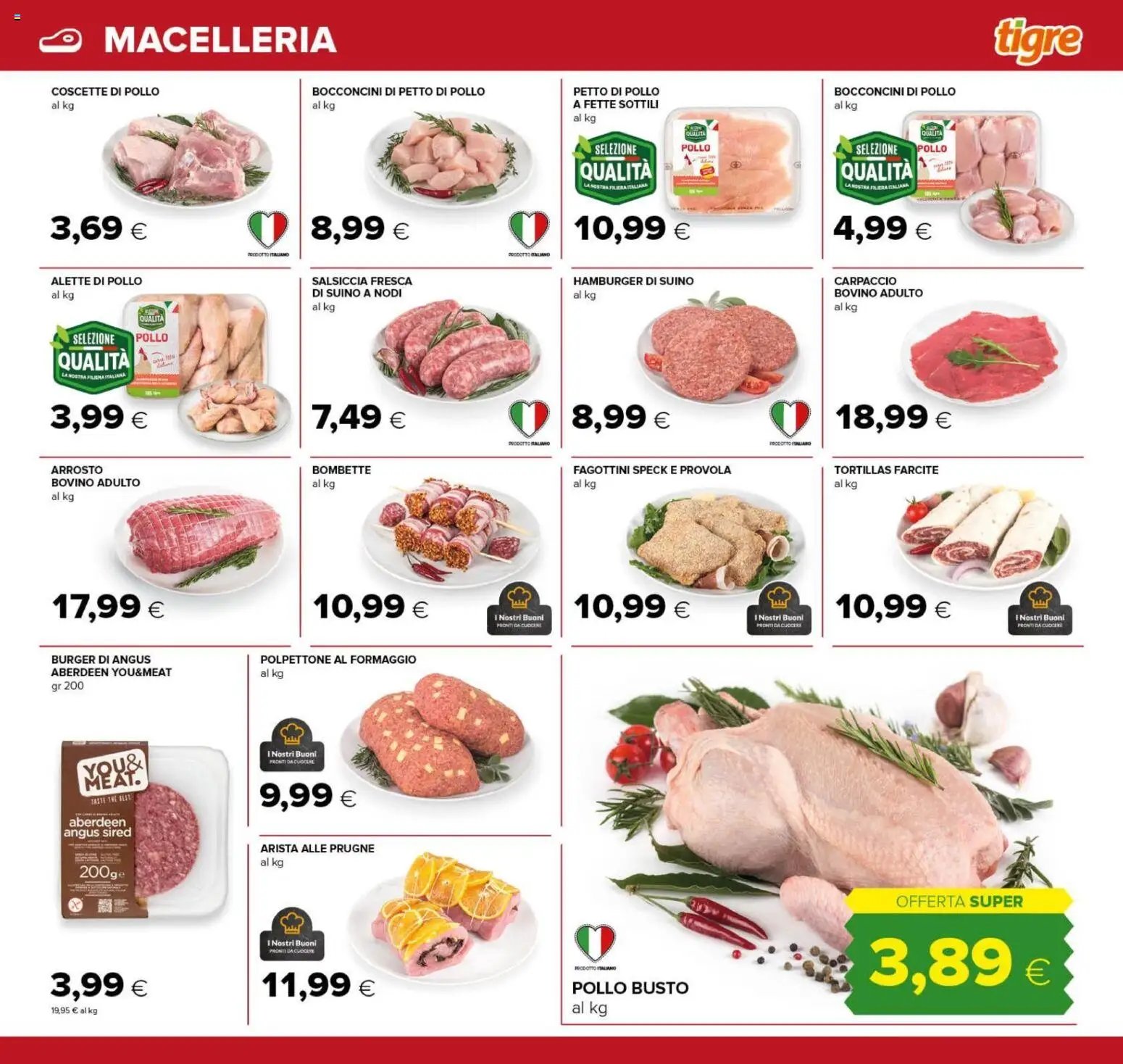 Tigre volantino Roma