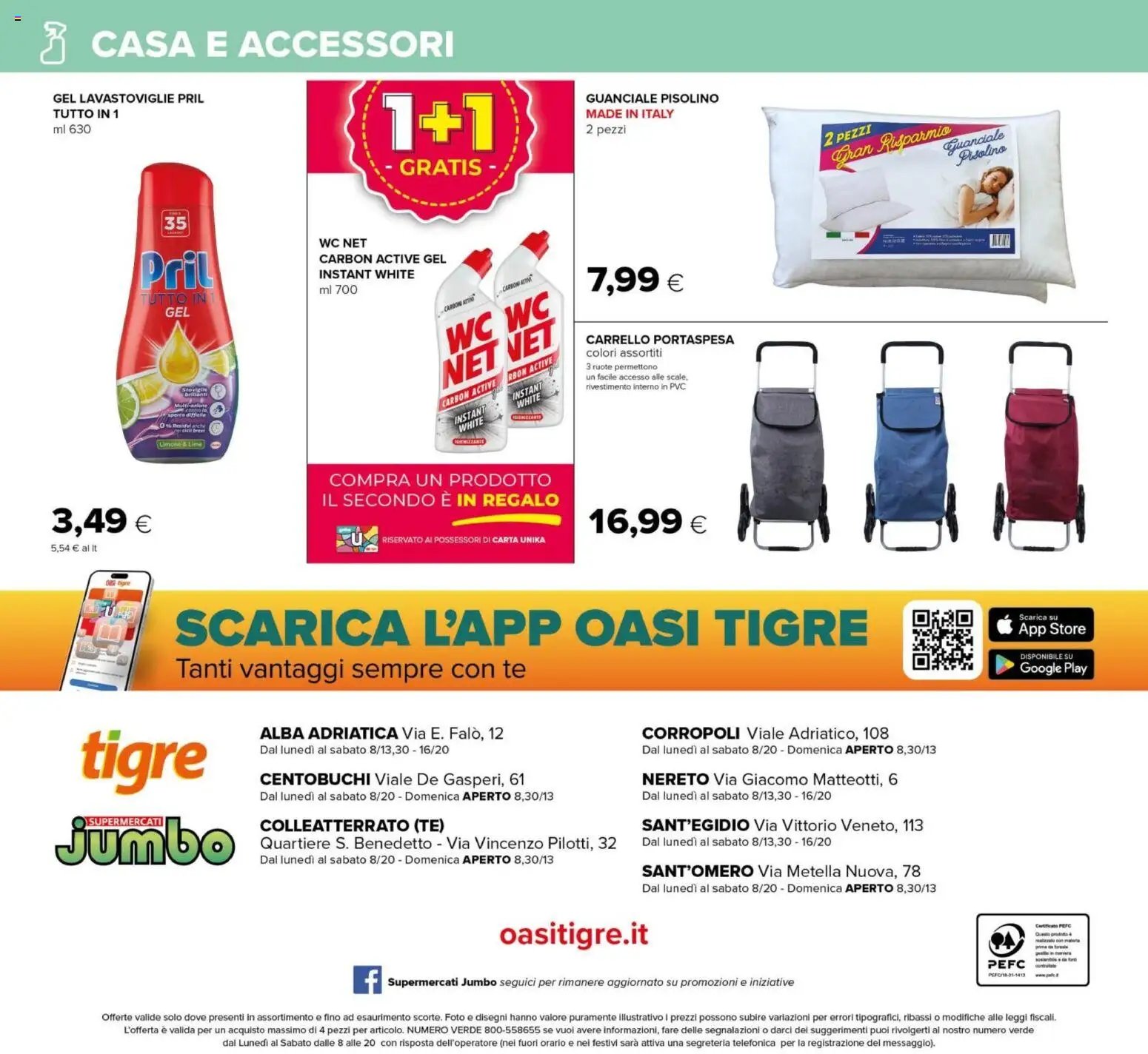 Tigre volantino Jumbo