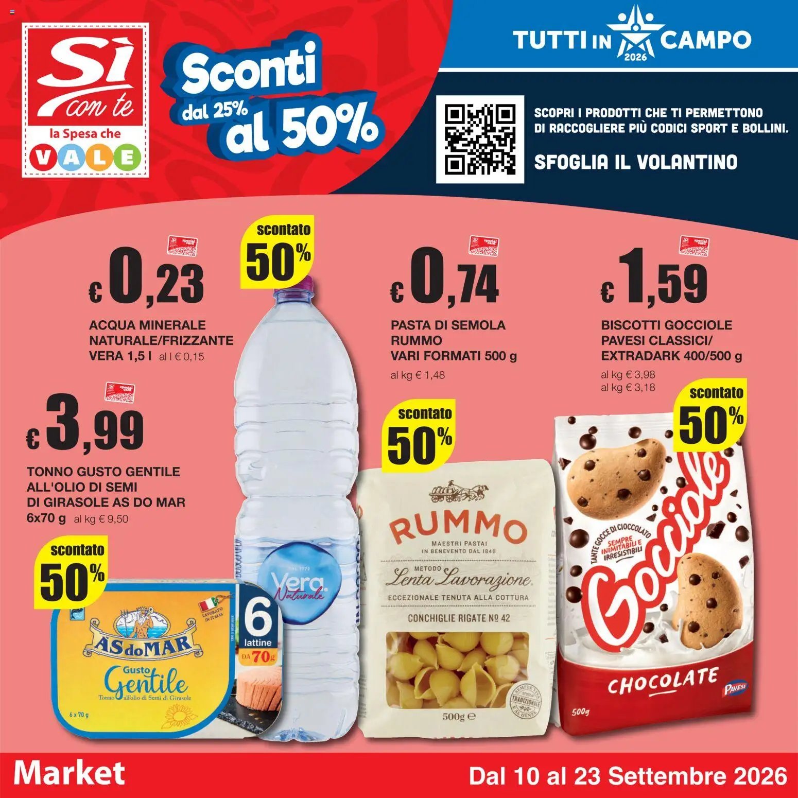 Sì con Te volantino Market