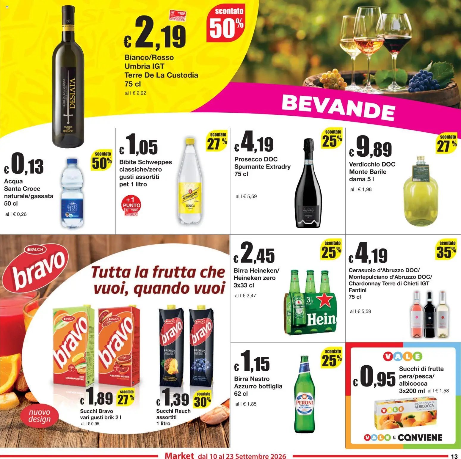 Sì con Te volantino Market