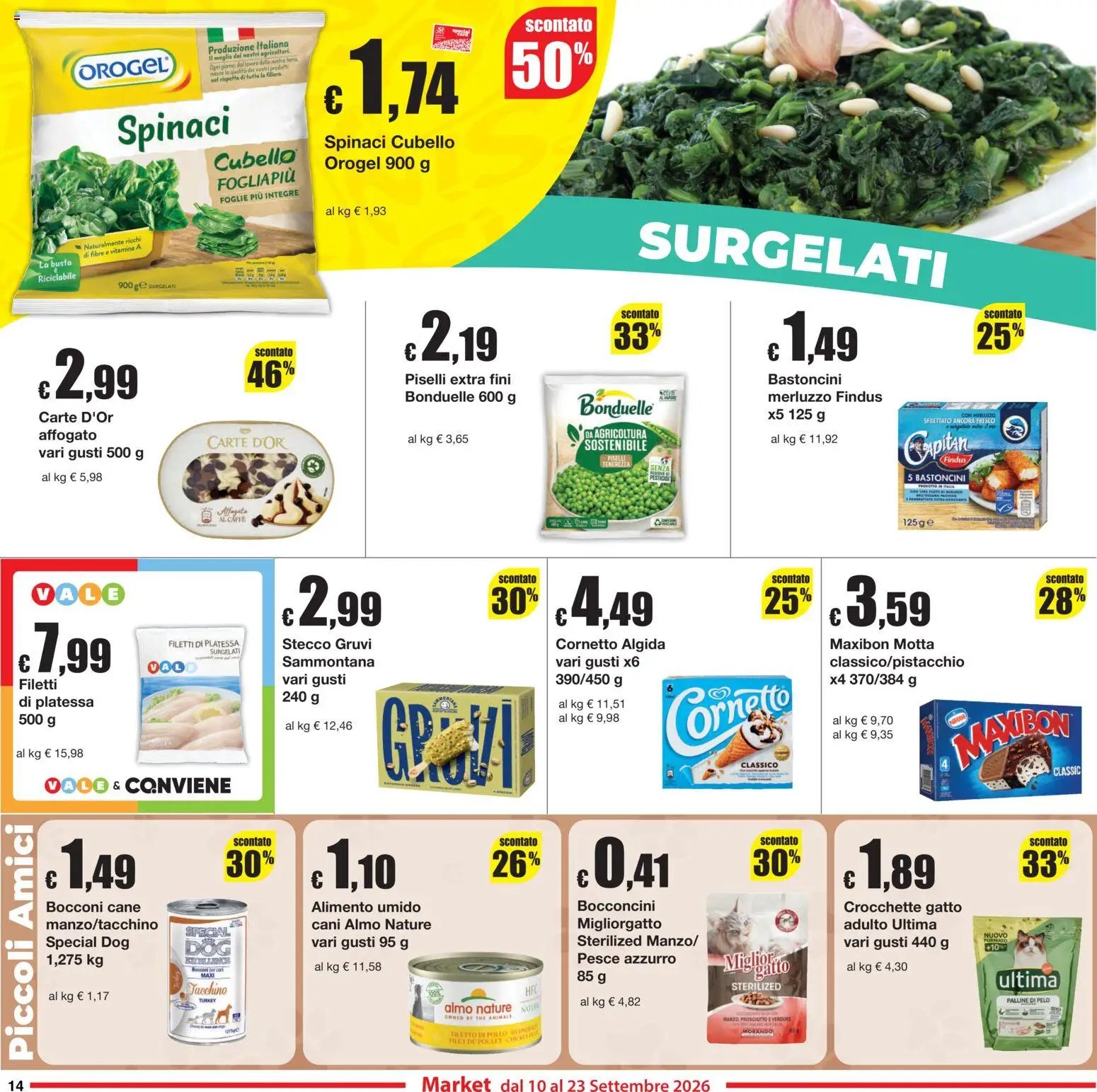 Sì con Te volantino Market