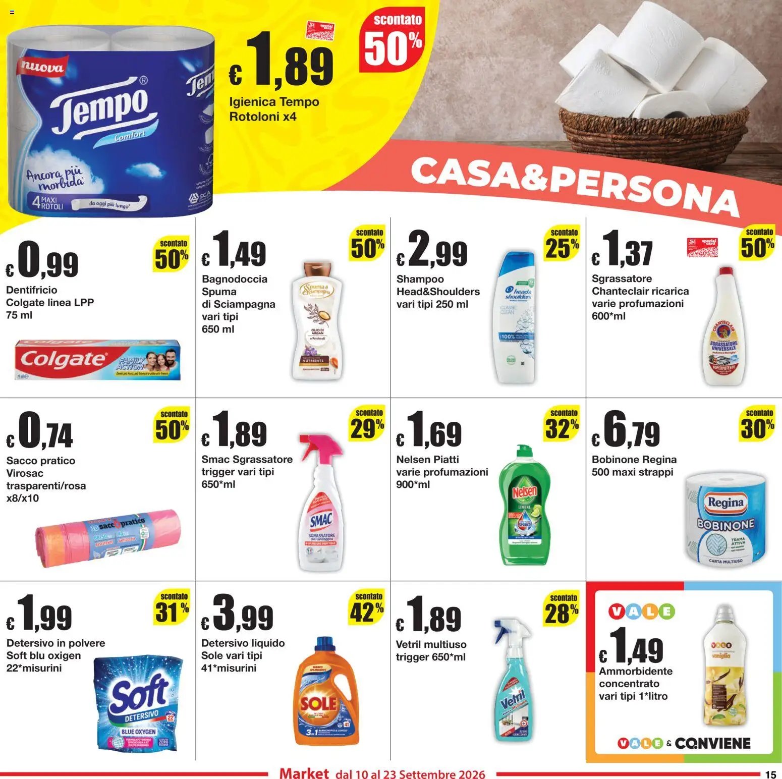 Sì con Te volantino Market