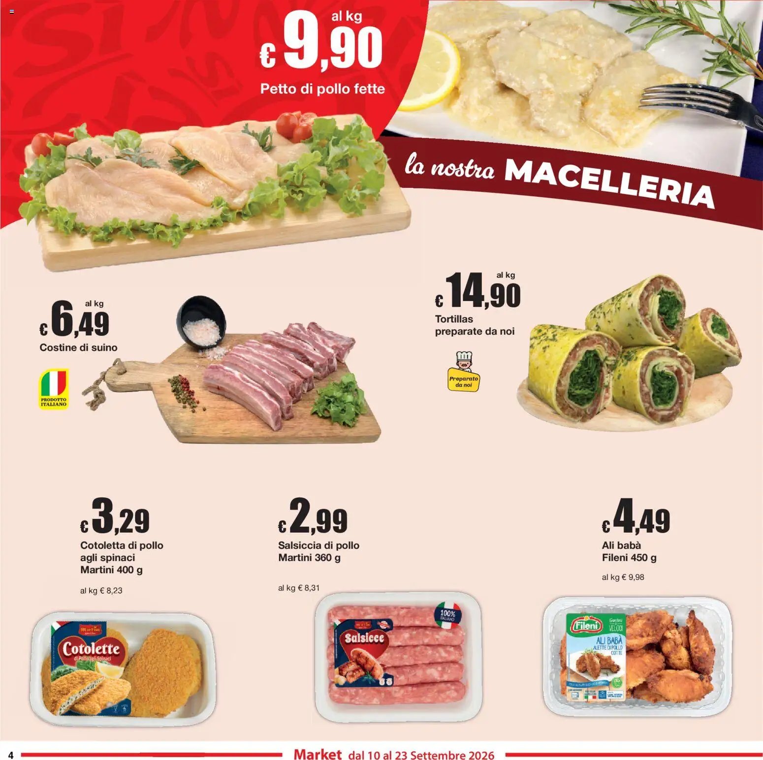 Sì con Te volantino Market