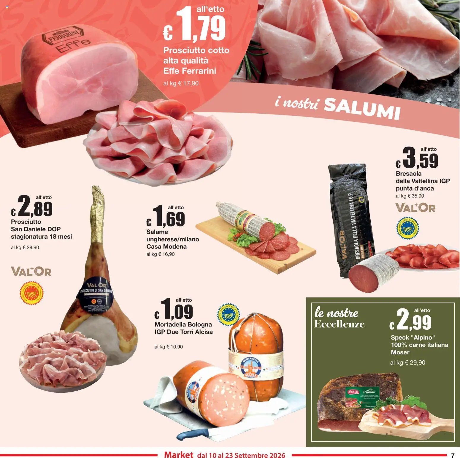 Sì con Te volantino Market