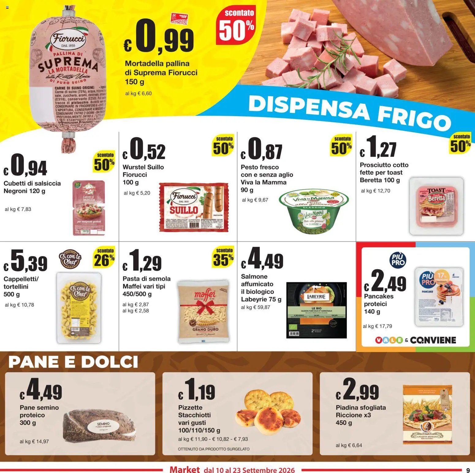 Sì con Te volantino Market