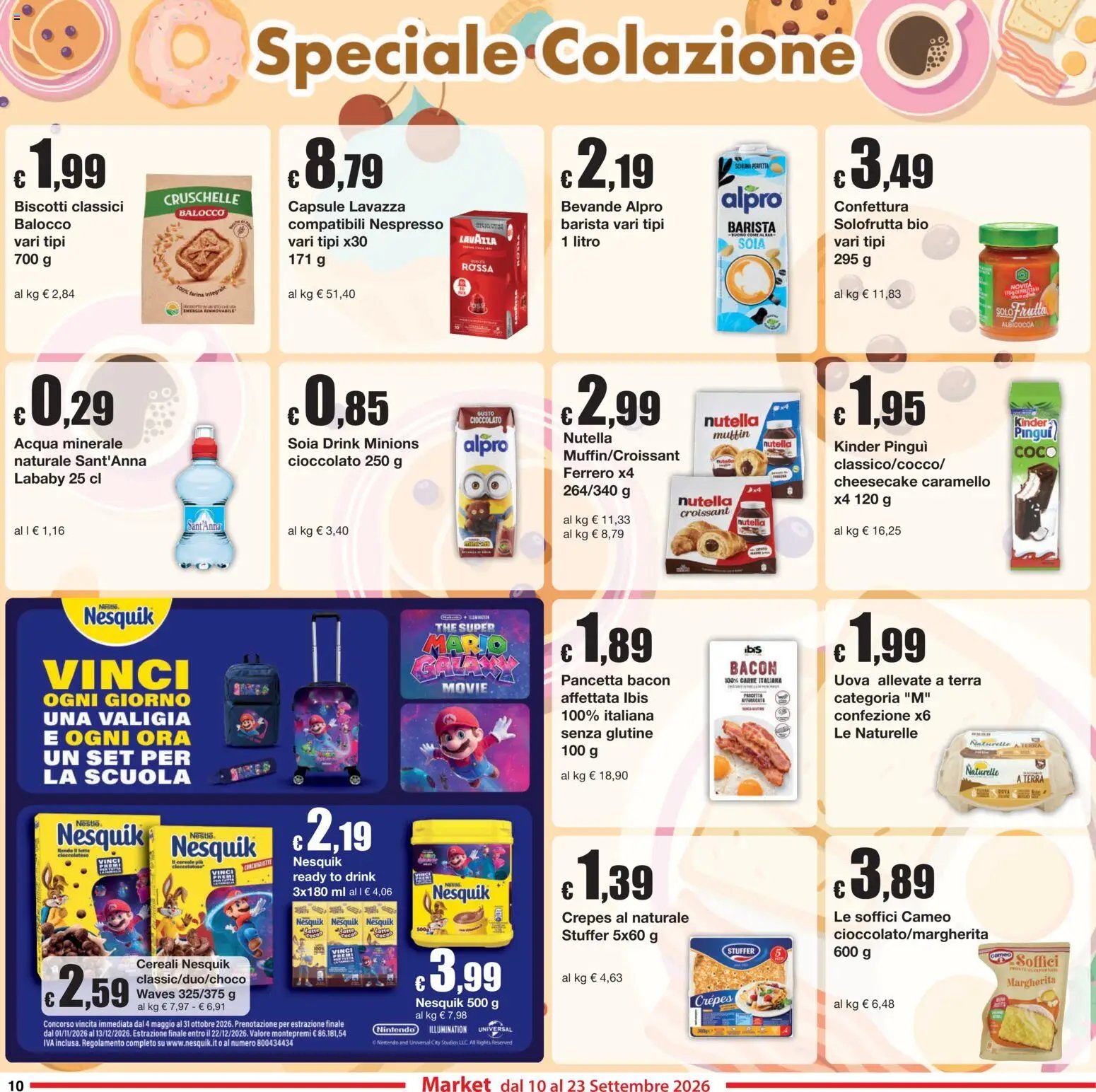 Sì con Te volantino Market