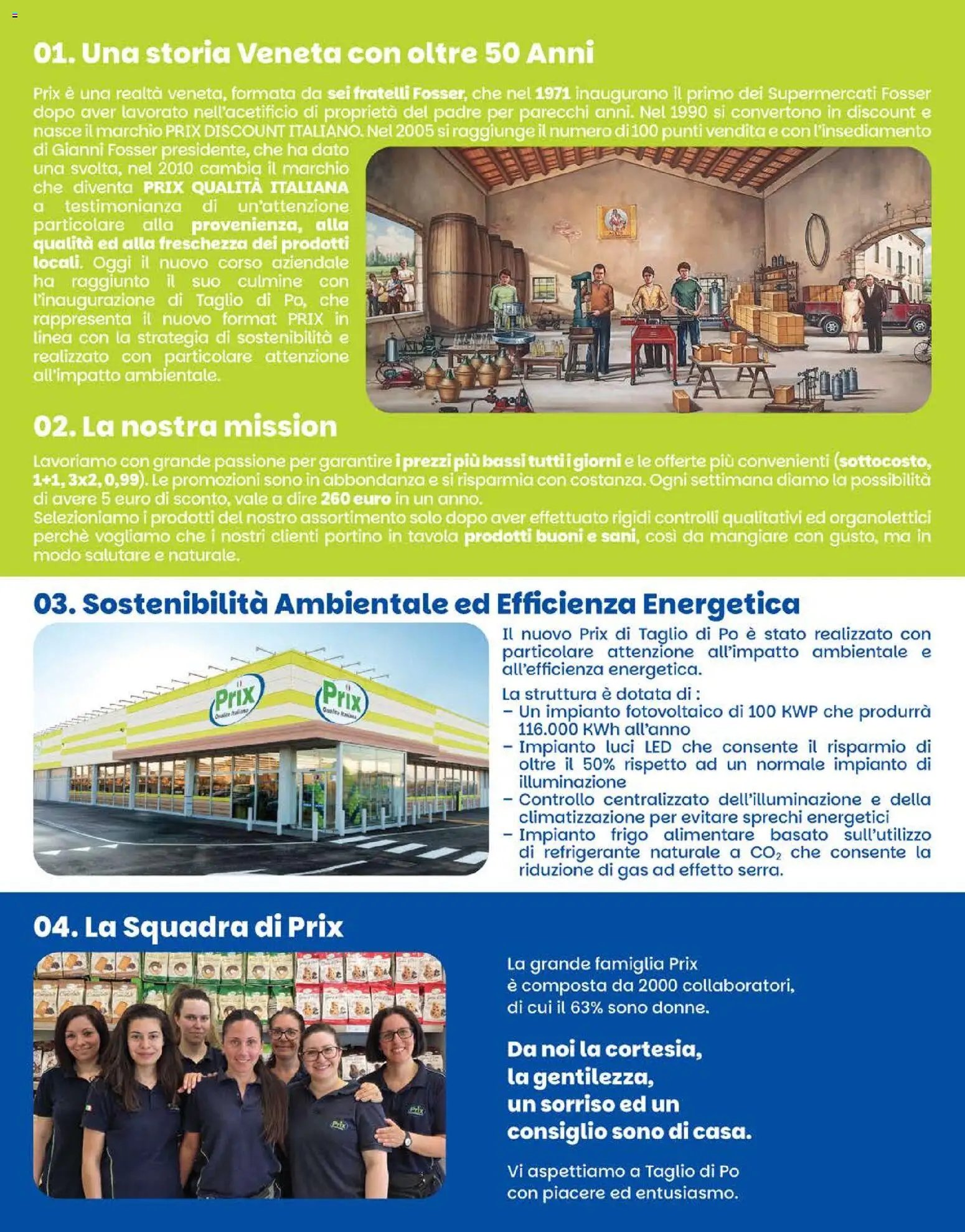 Prix volantino Apertura Taglio di Po