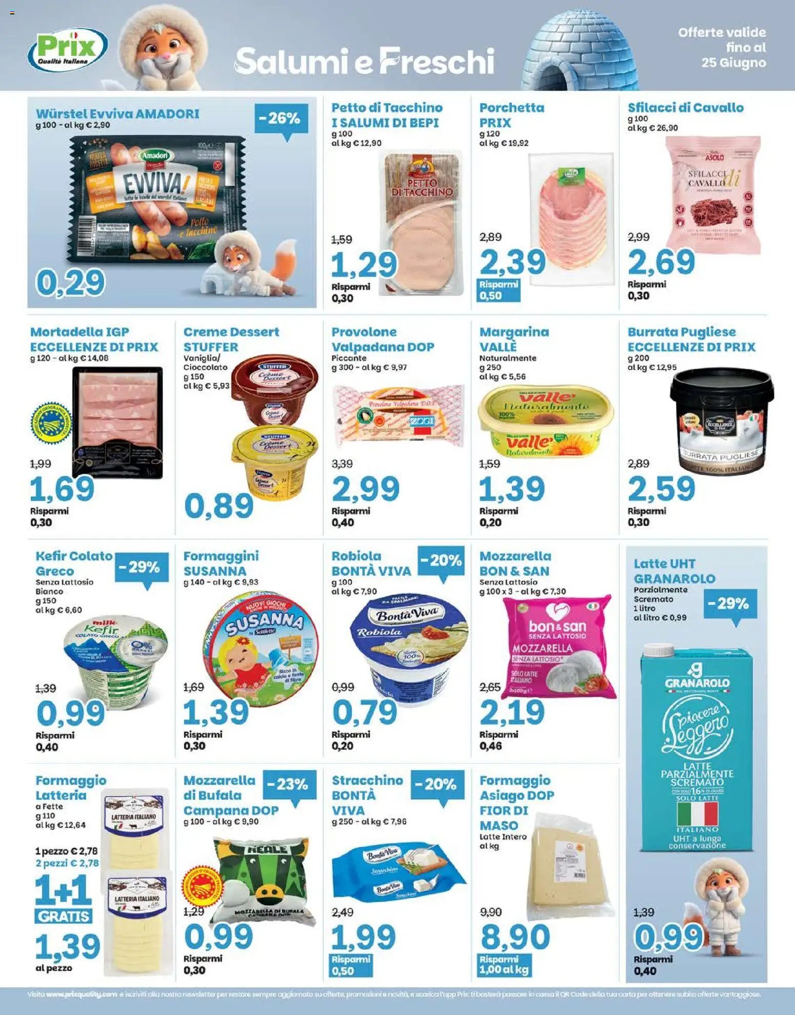 Prix volantino Apertura Taglio di Po