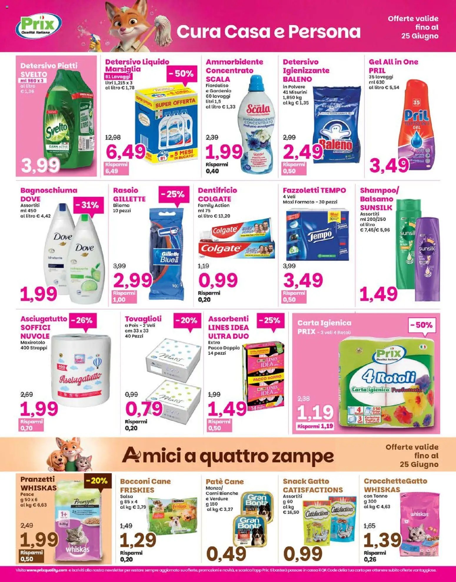Prix volantino Apertura Taglio di Po
