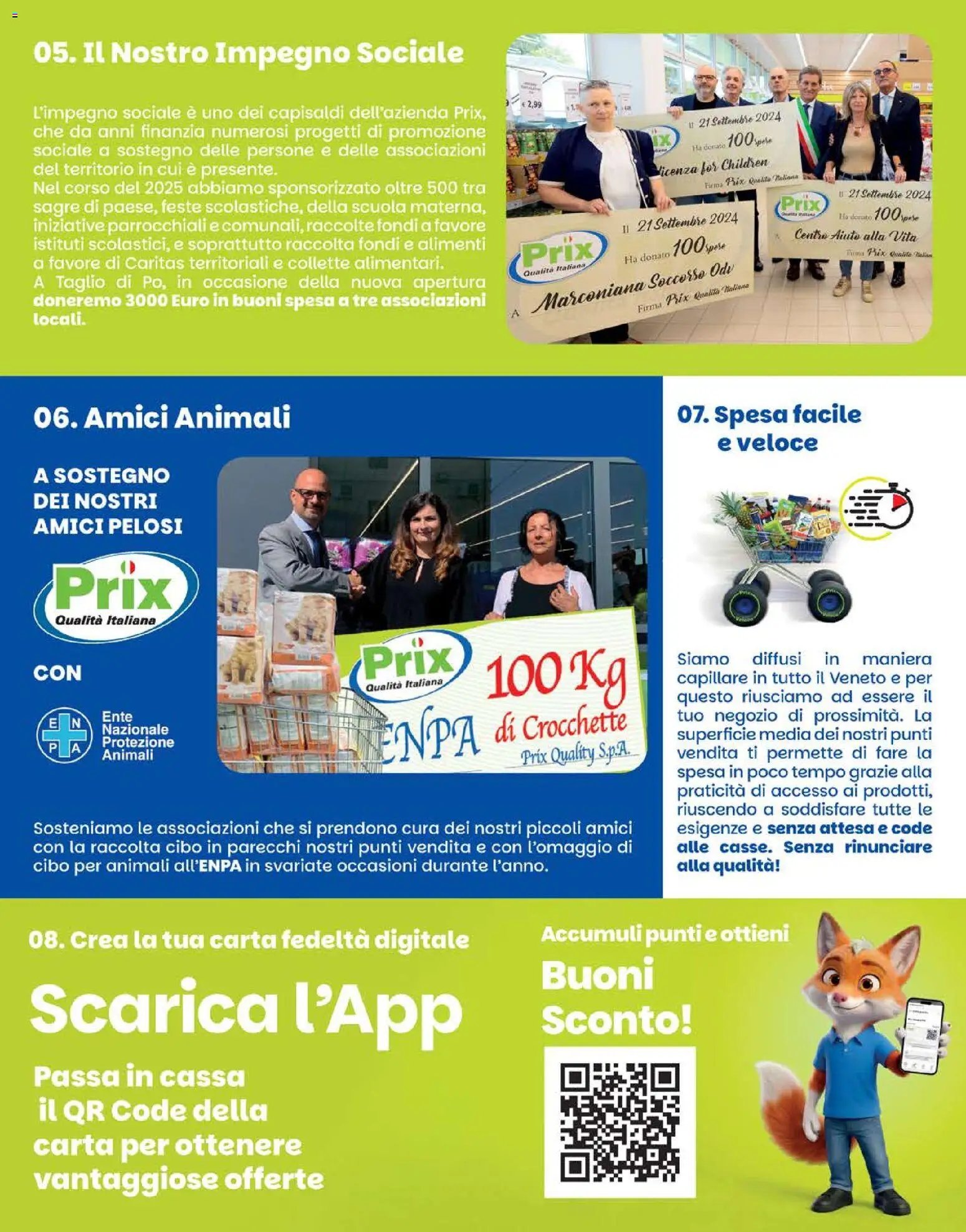 Prix volantino Apertura Taglio di Po