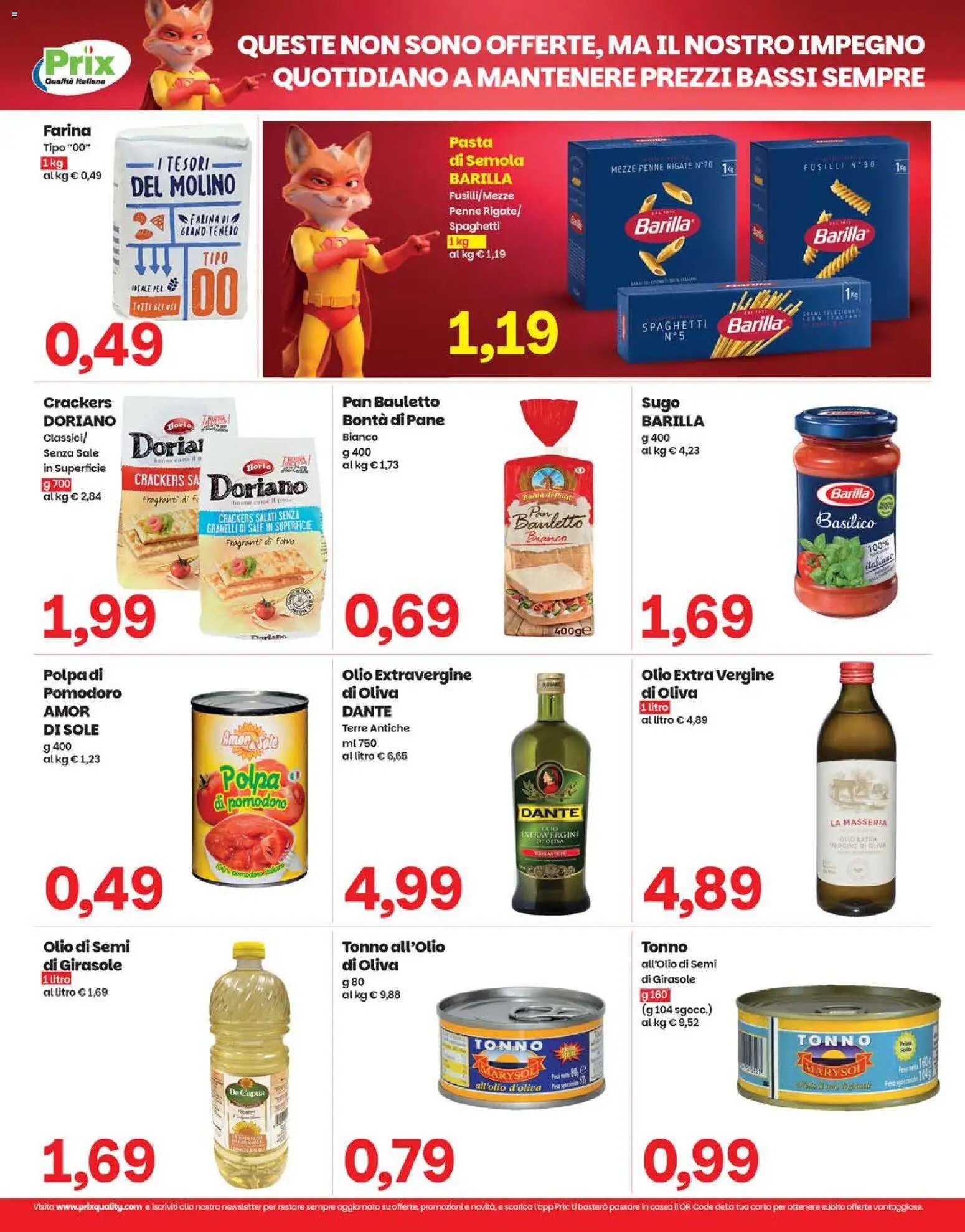 Prix volantino Apertura Taglio di Po