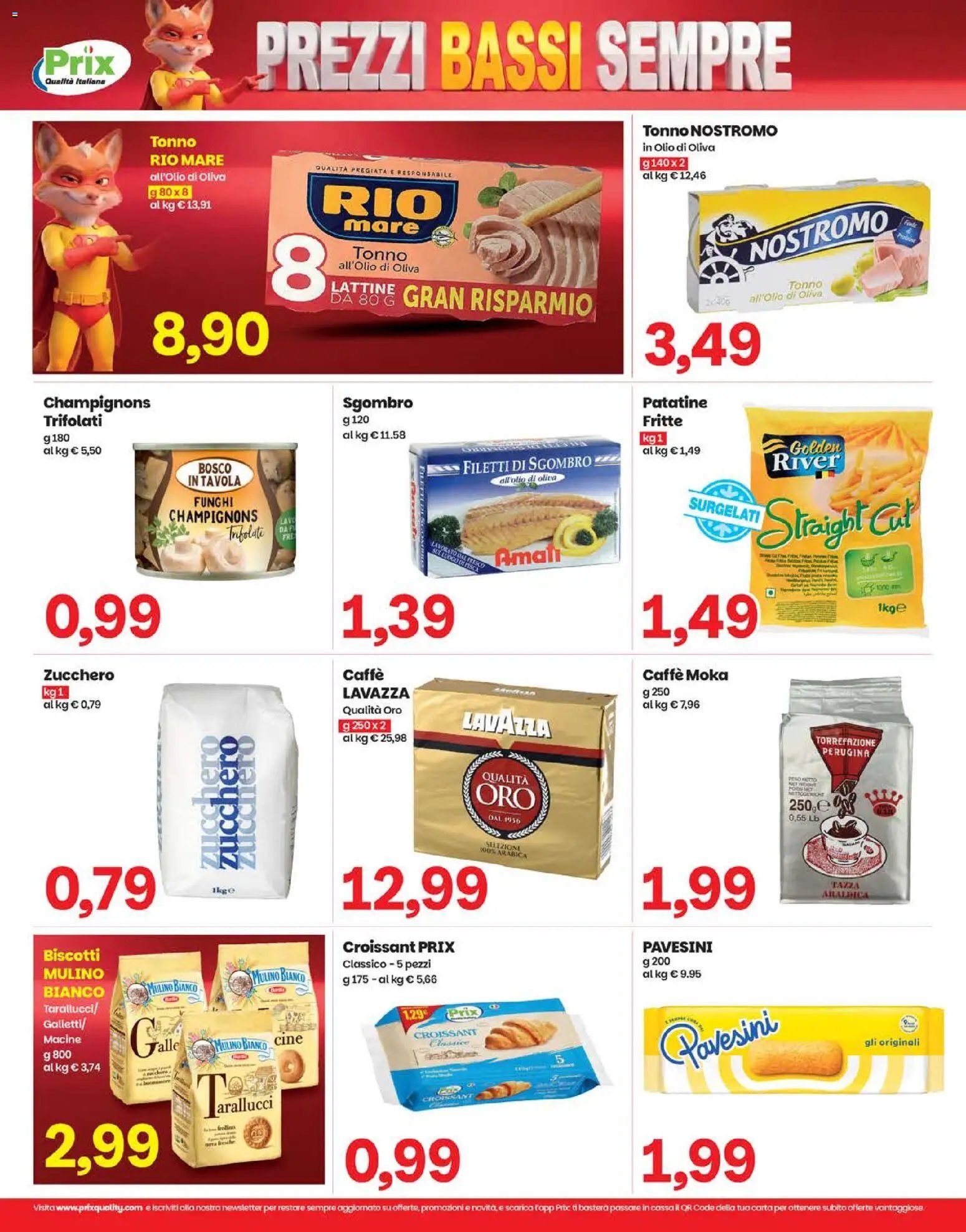 Prix volantino Apertura Taglio di Po