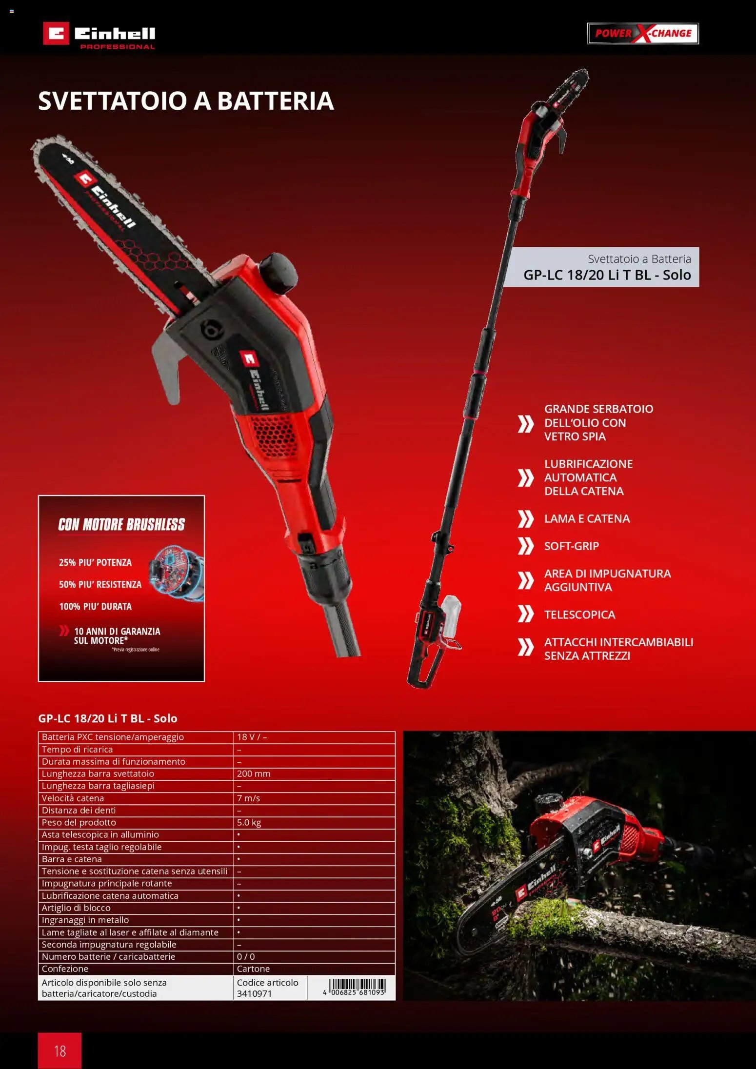 Einhell volantino Giardinaggio (2026-03-02 - 2026-09-30)