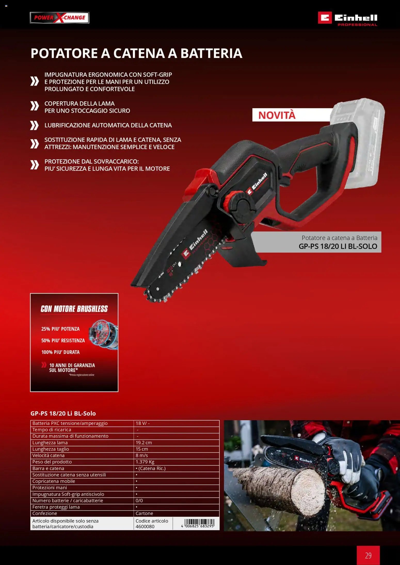 Einhell volantino Giardinaggio (2026-03-02 - 2026-09-30)