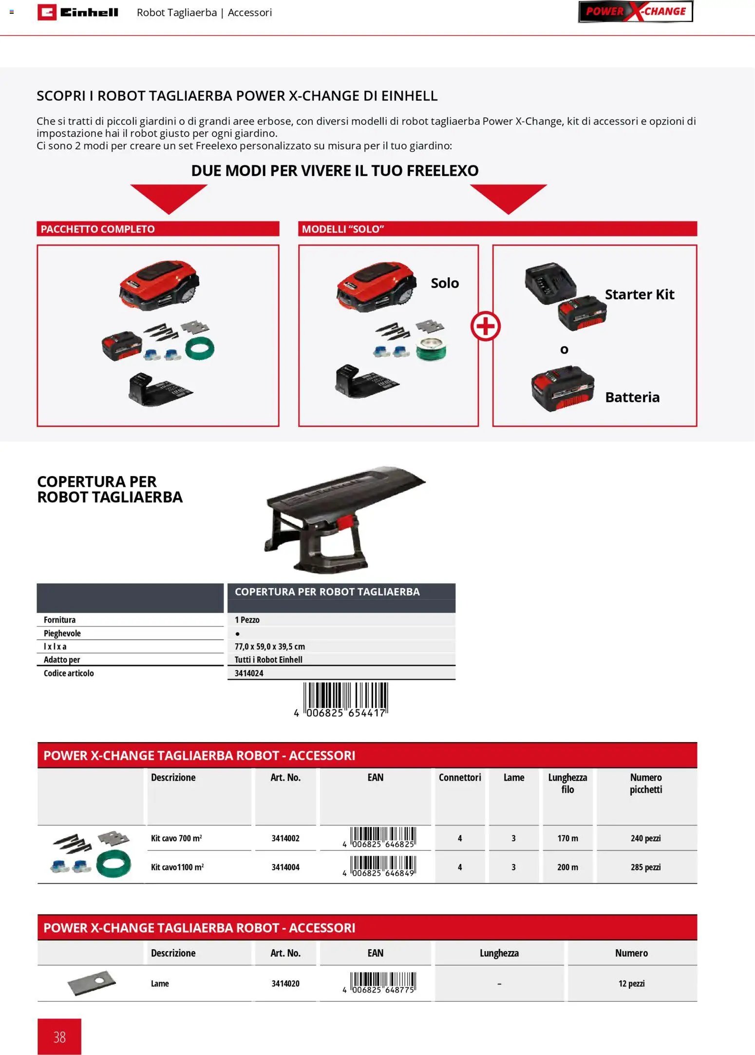 Einhell volantino Giardinaggio (2026-03-02 - 2026-09-30)