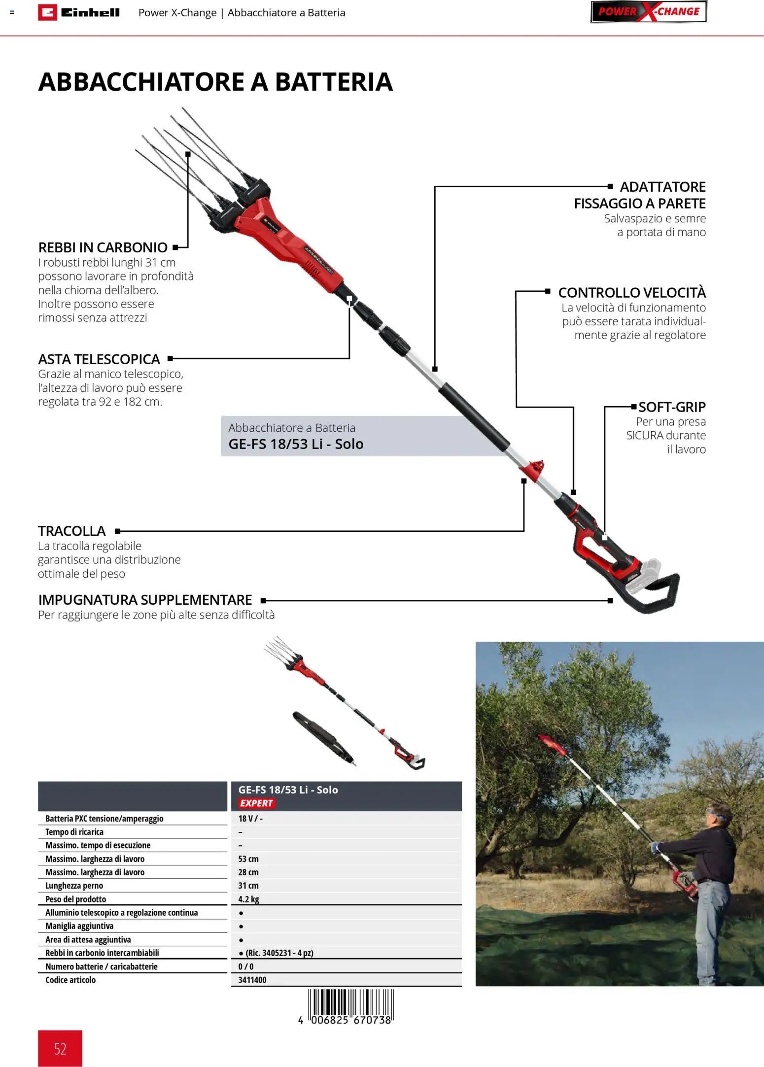 Einhell volantino Giardinaggio (2026-03-02 - 2026-09-30)