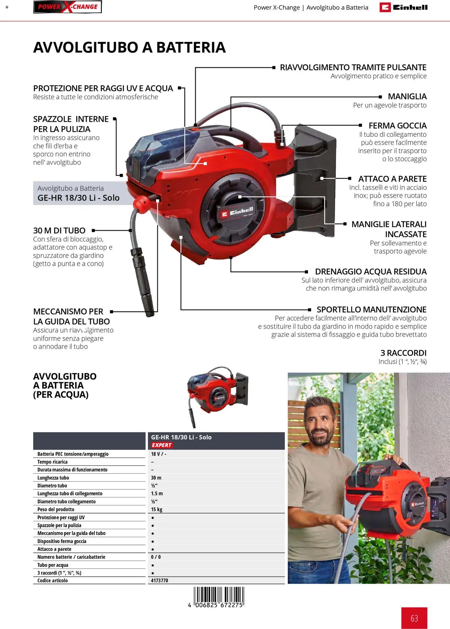 Einhell volantino Giardinaggio (2026-03-02 - 2026-09-30)