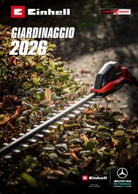 Einhell volantino Giardinaggio (2026-03-02 - 2026-09-30)