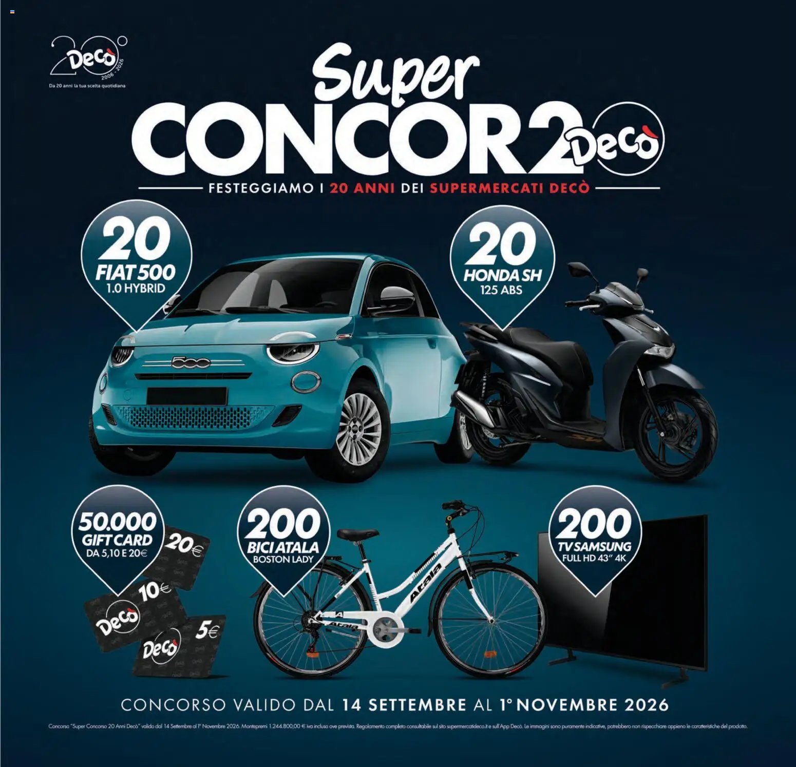 Decò volantino Maxistore, Supermercati Lipari