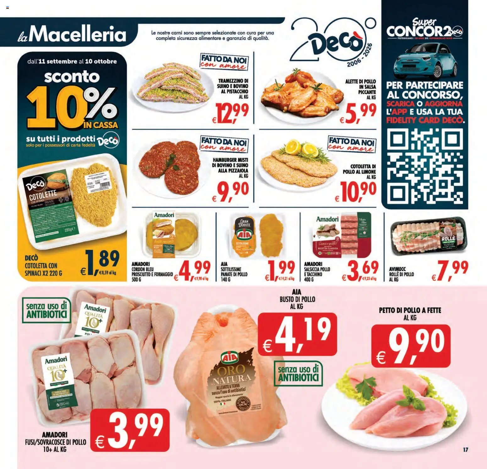 Decò volantino Maxistore, Supermercati Lipari