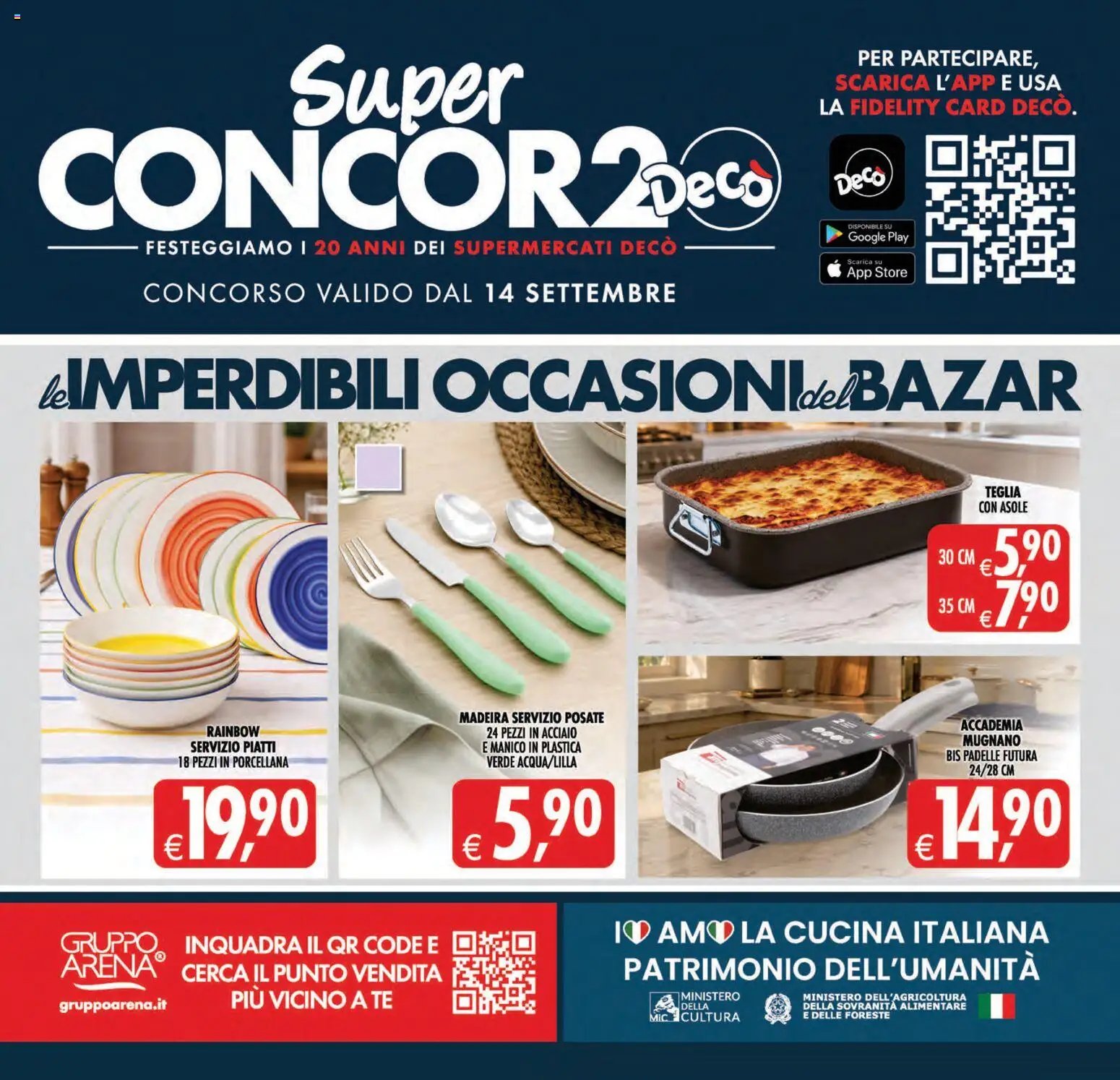Decò volantino Maxistore, Supermercati Lipari
