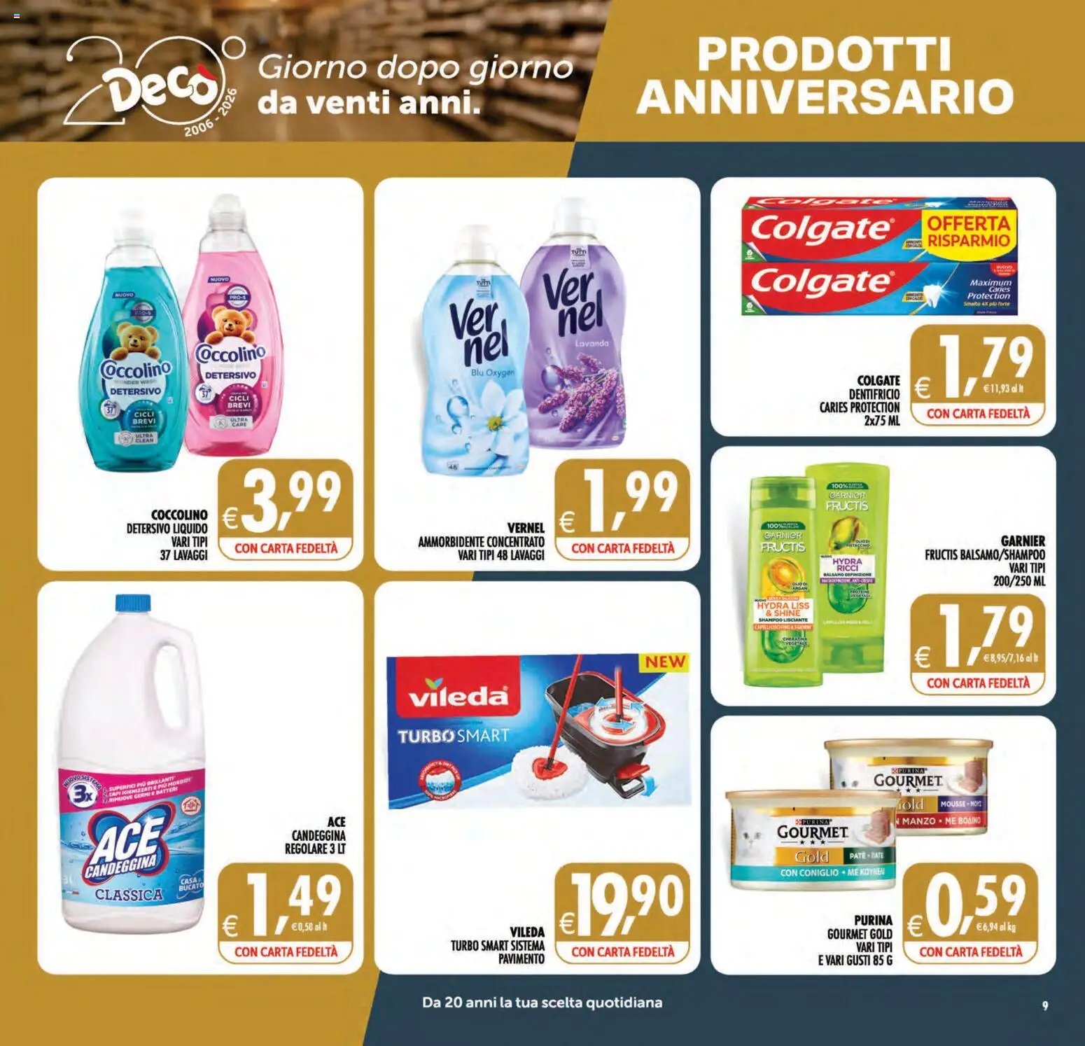 Decò volantino Maxistore, Supermercati Lipari