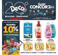 Decò volantino Maxistore, Supermercati Lipari
