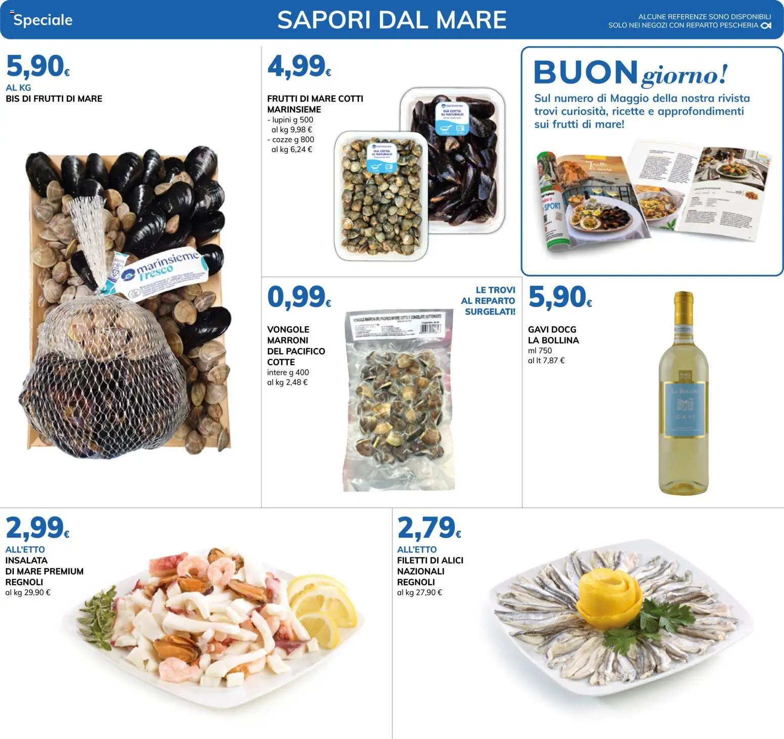 Basko volantino Sapori del mare