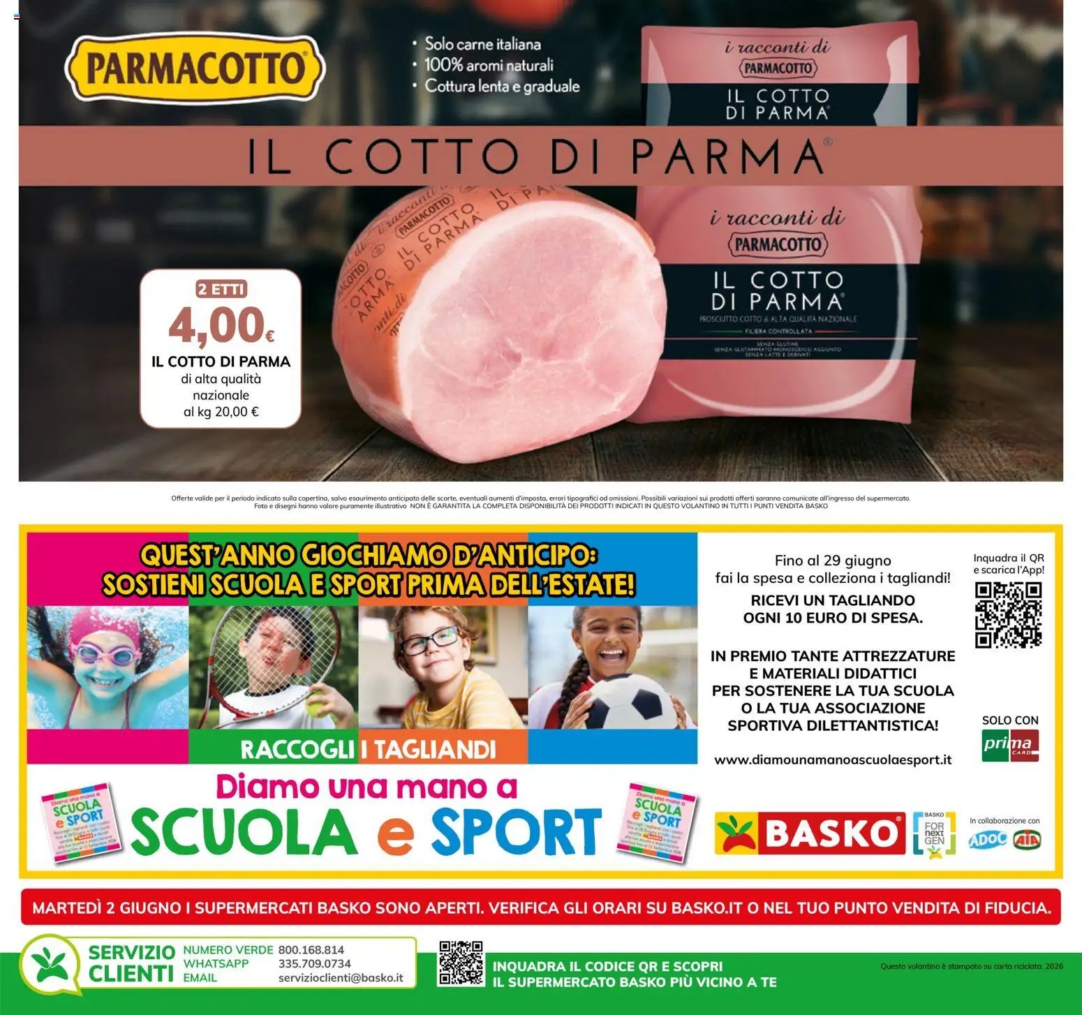 Basko volantino Sapori del mare