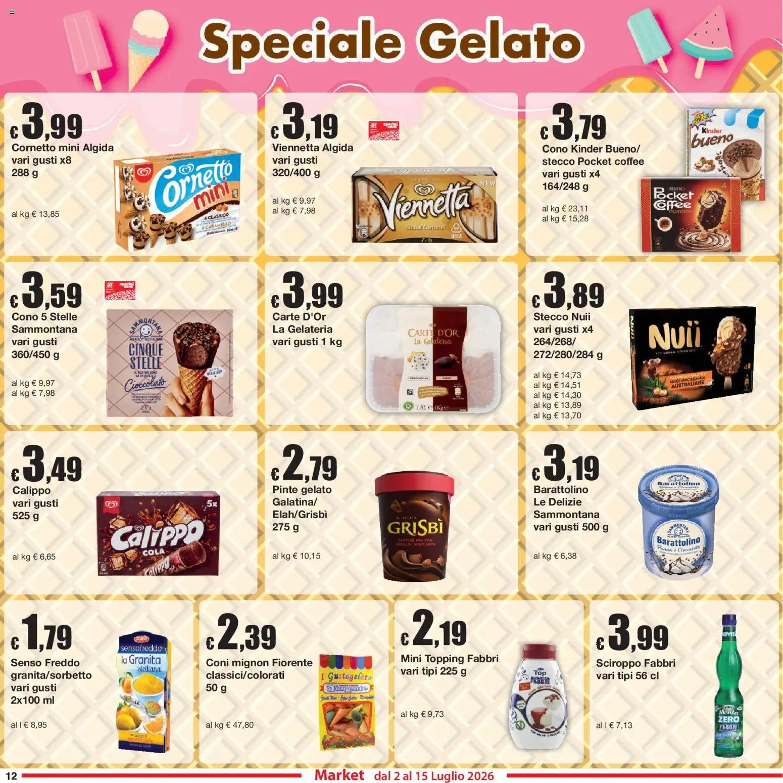 Sì con Te volantino Market