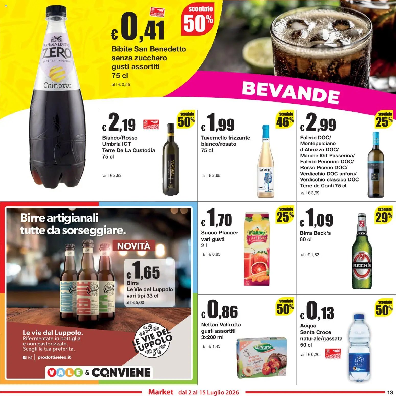 Sì con Te volantino Market