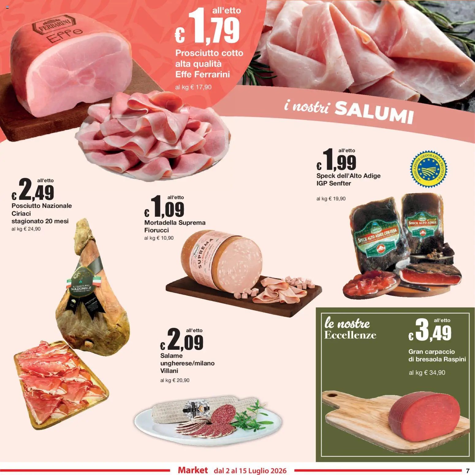 Sì con Te volantino Market