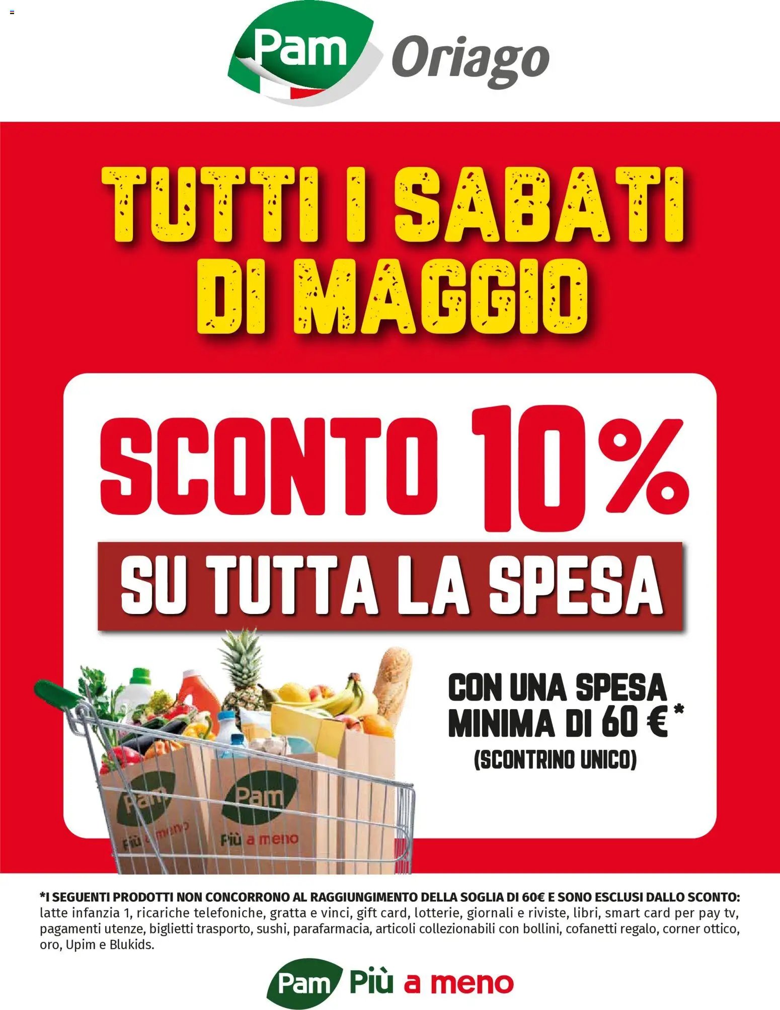 PAM volantino Sconto 10% Oriago (2026-05-01 - 2026-05-31)