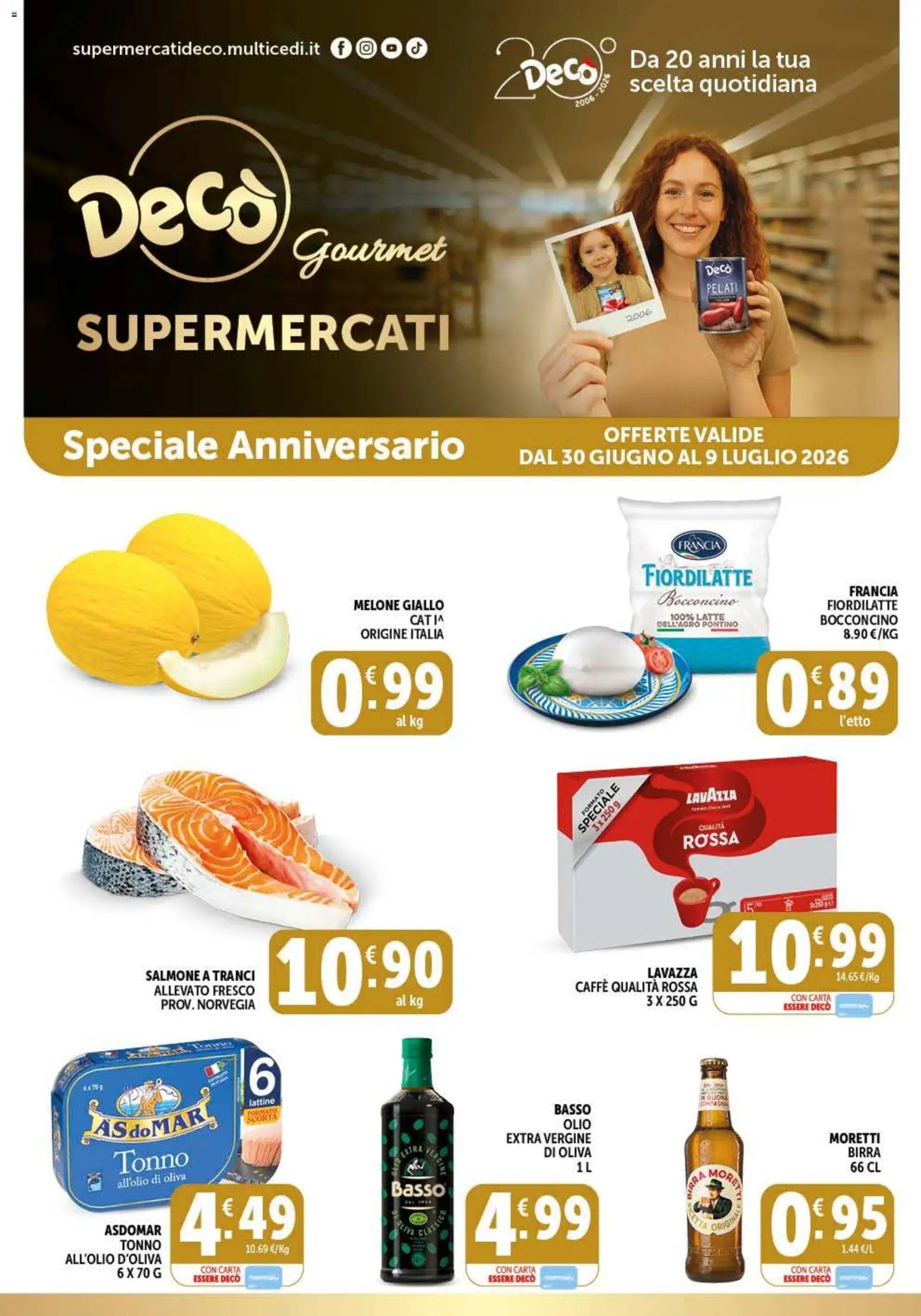 Decò volantino Gourmet