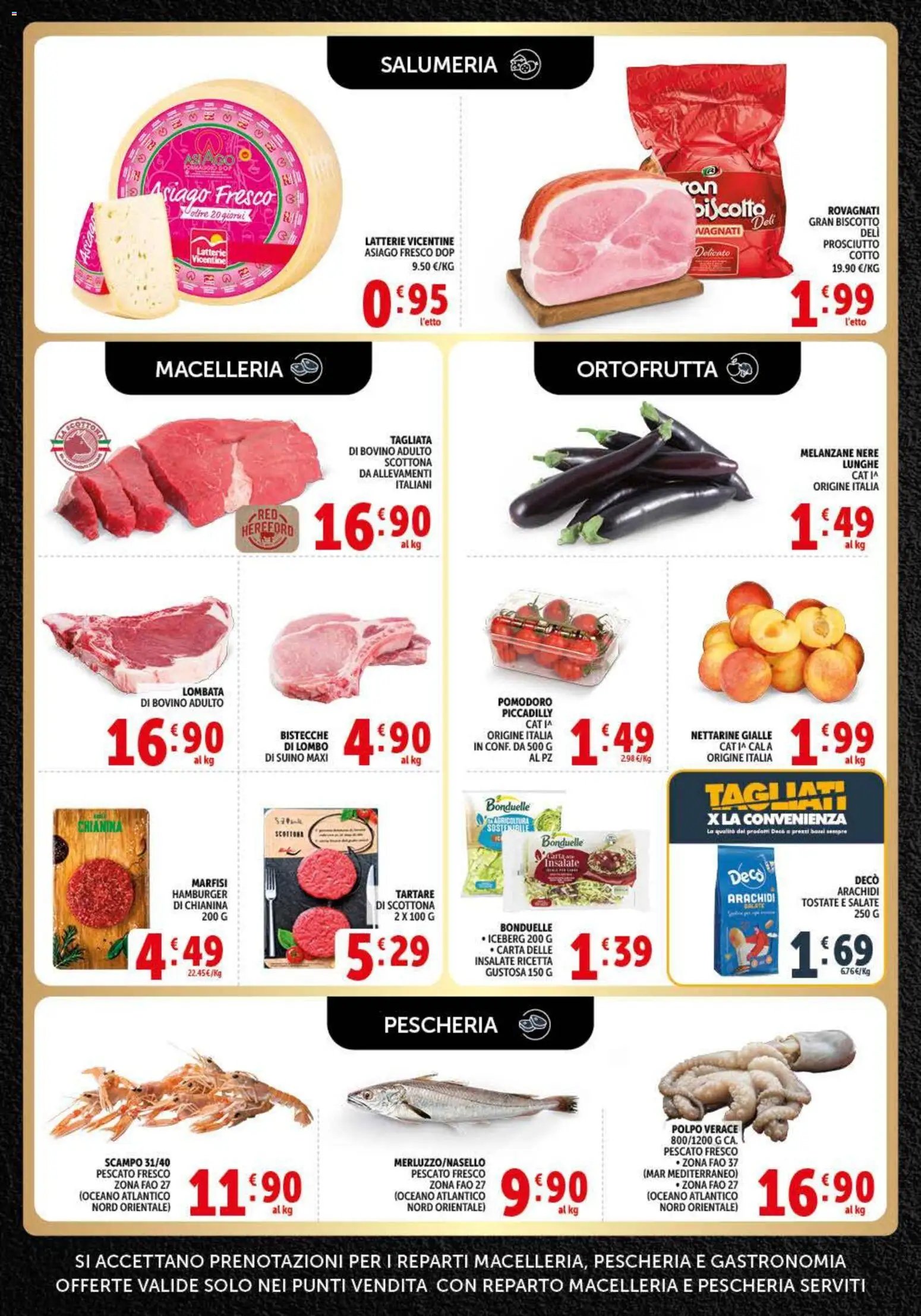 Decò volantino Gourmet