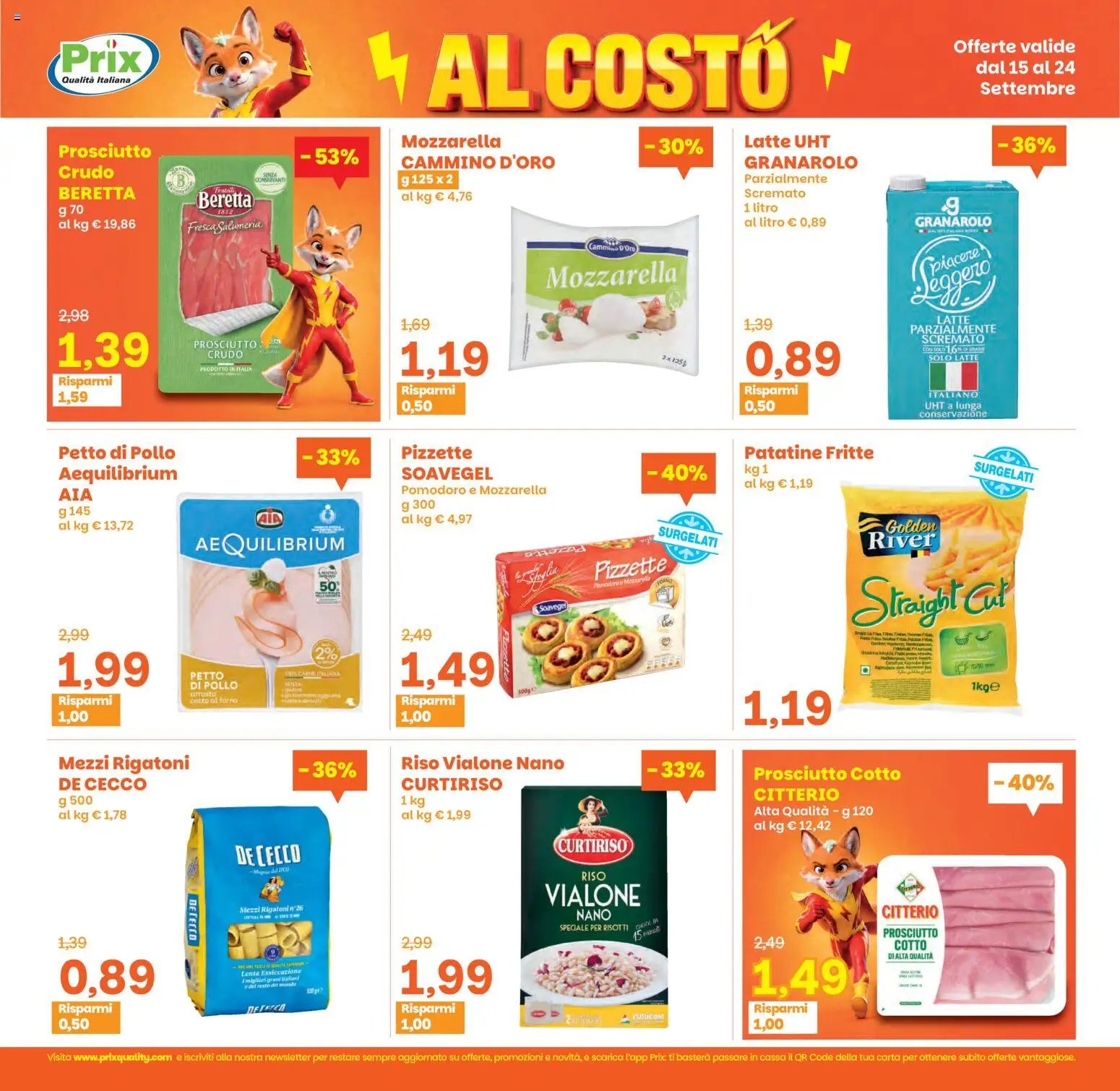 Prix volantino