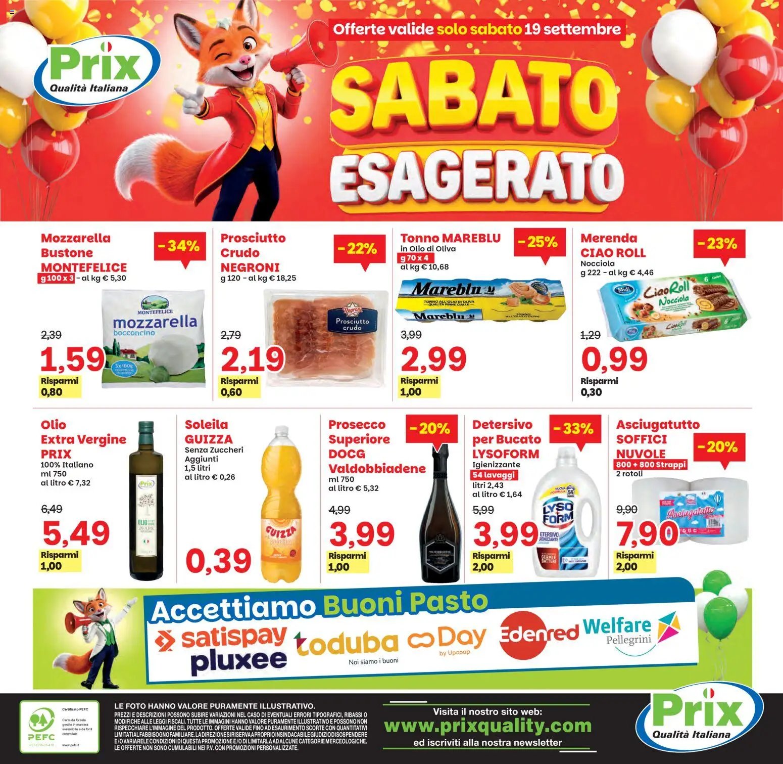 Prix volantino