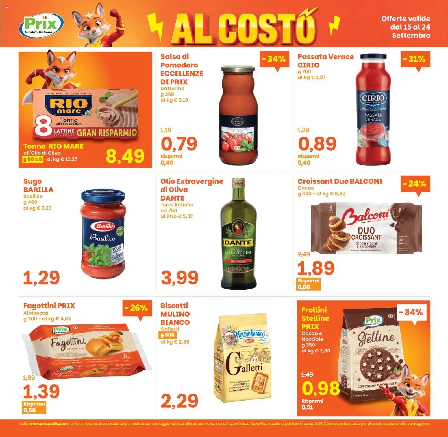 Prix volantino