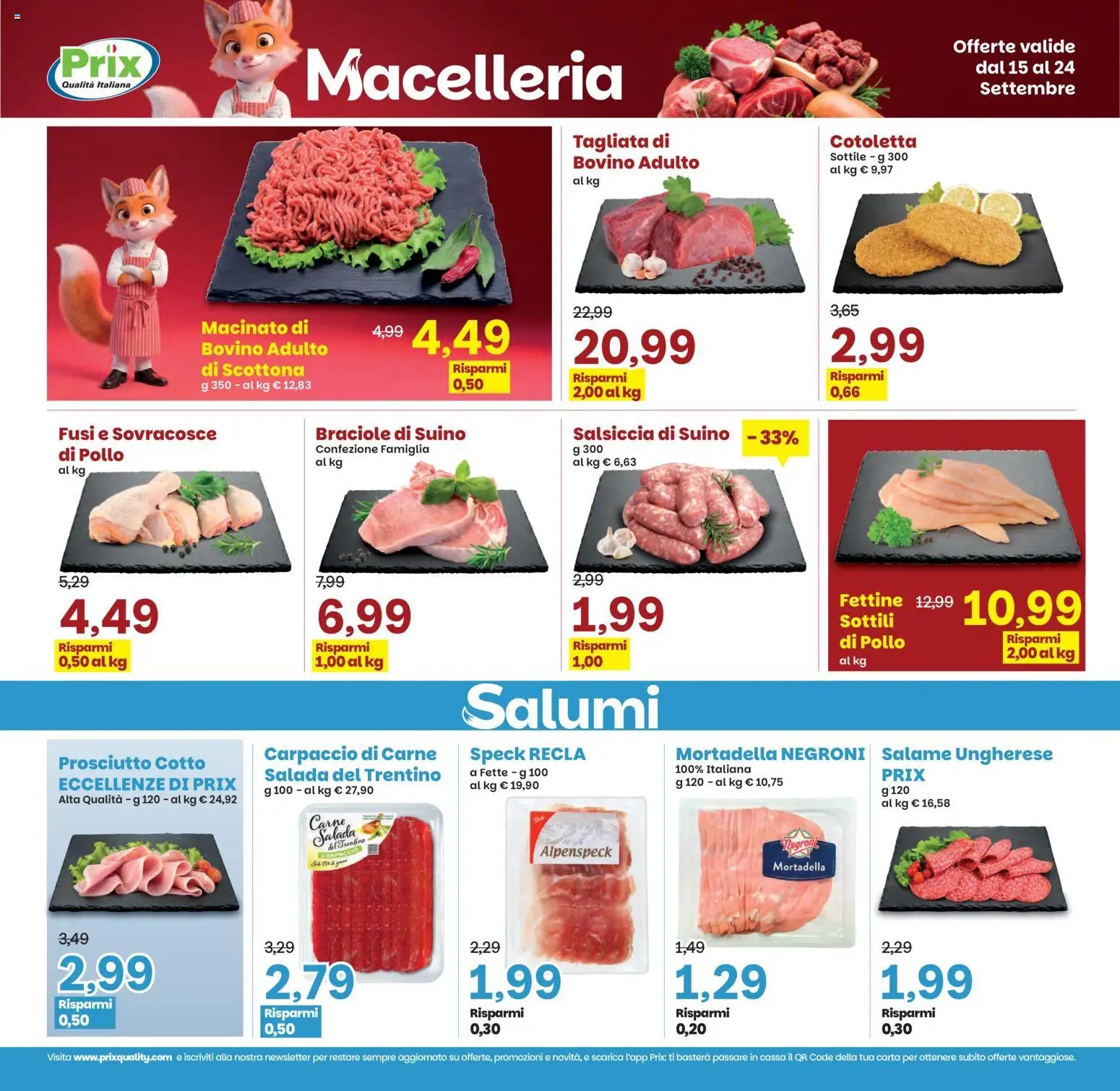 Prix volantino