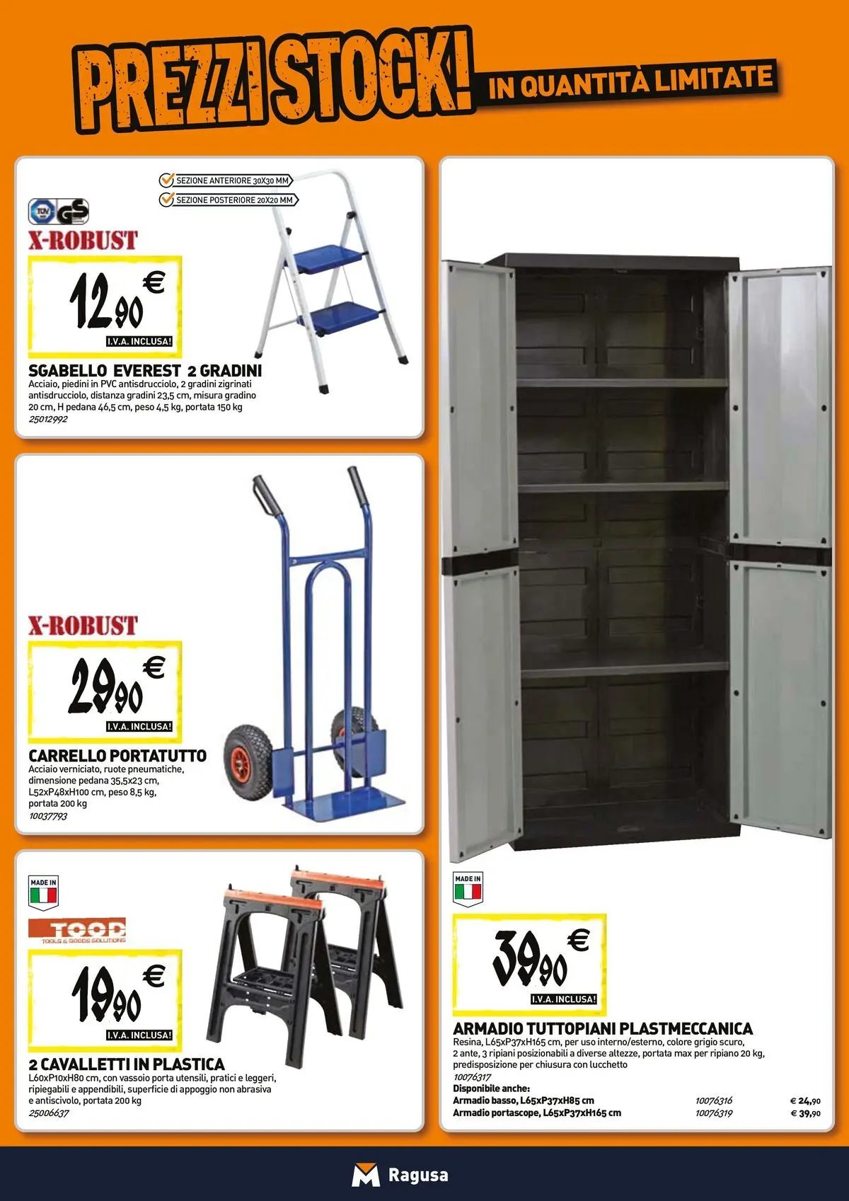 TECNOMAT - Straordinari prezzi stock!