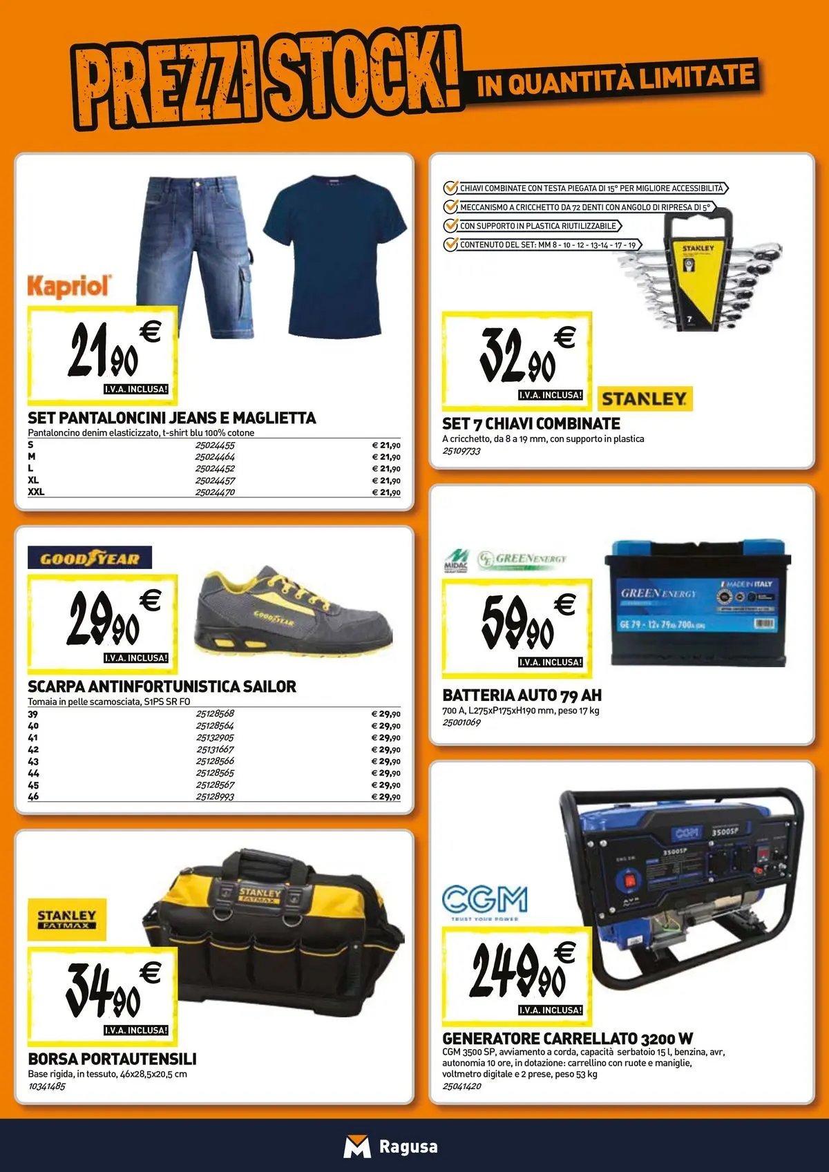 TECNOMAT - Straordinari prezzi stock!