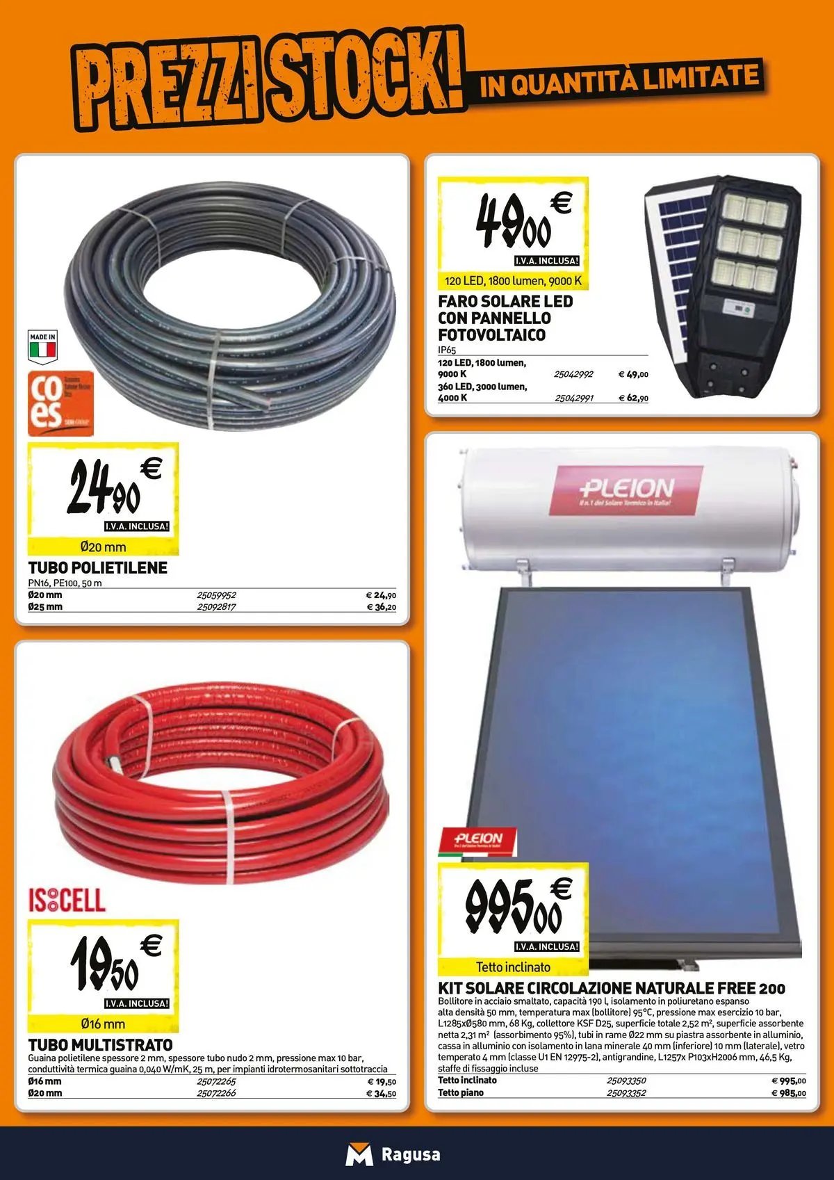 TECNOMAT - Straordinari prezzi stock!
