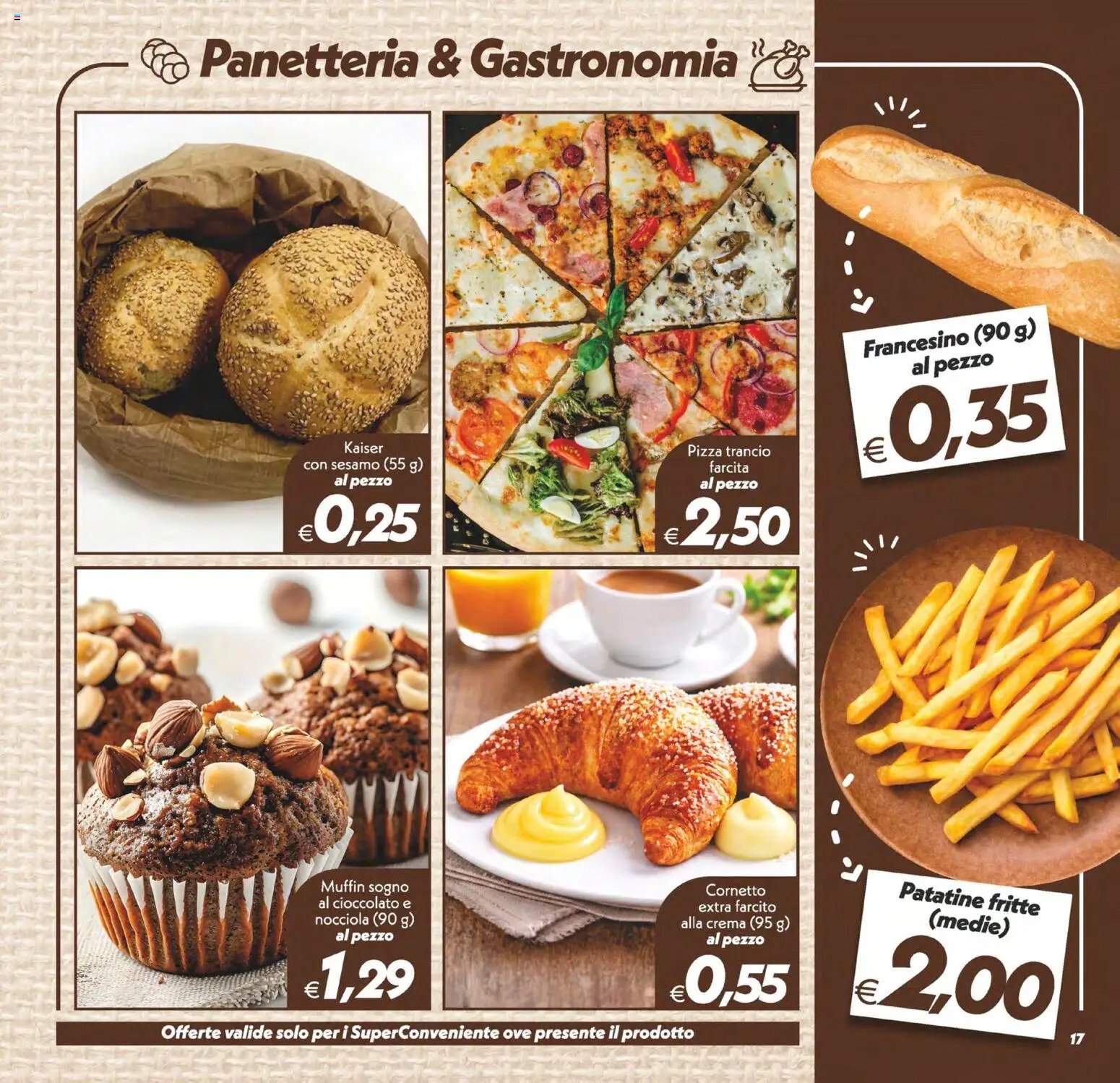SuperConveniente volantino Caltanissetta, San Cataldo, Avola, Lascari, Milazzo, Barcellona
