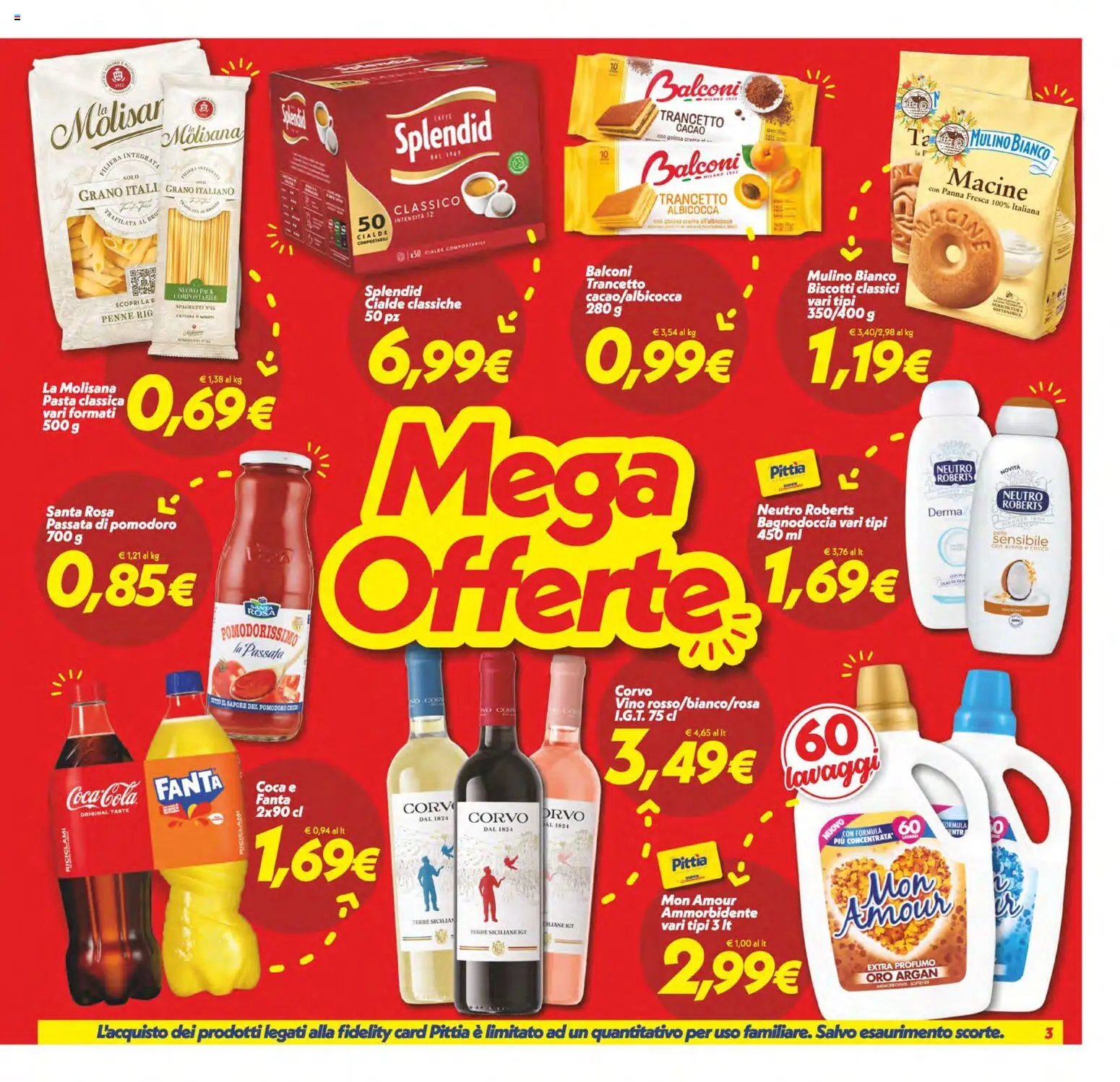 SuperConveniente volantino Caltanissetta, San Cataldo, Avola, Lascari, Milazzo, Barcellona