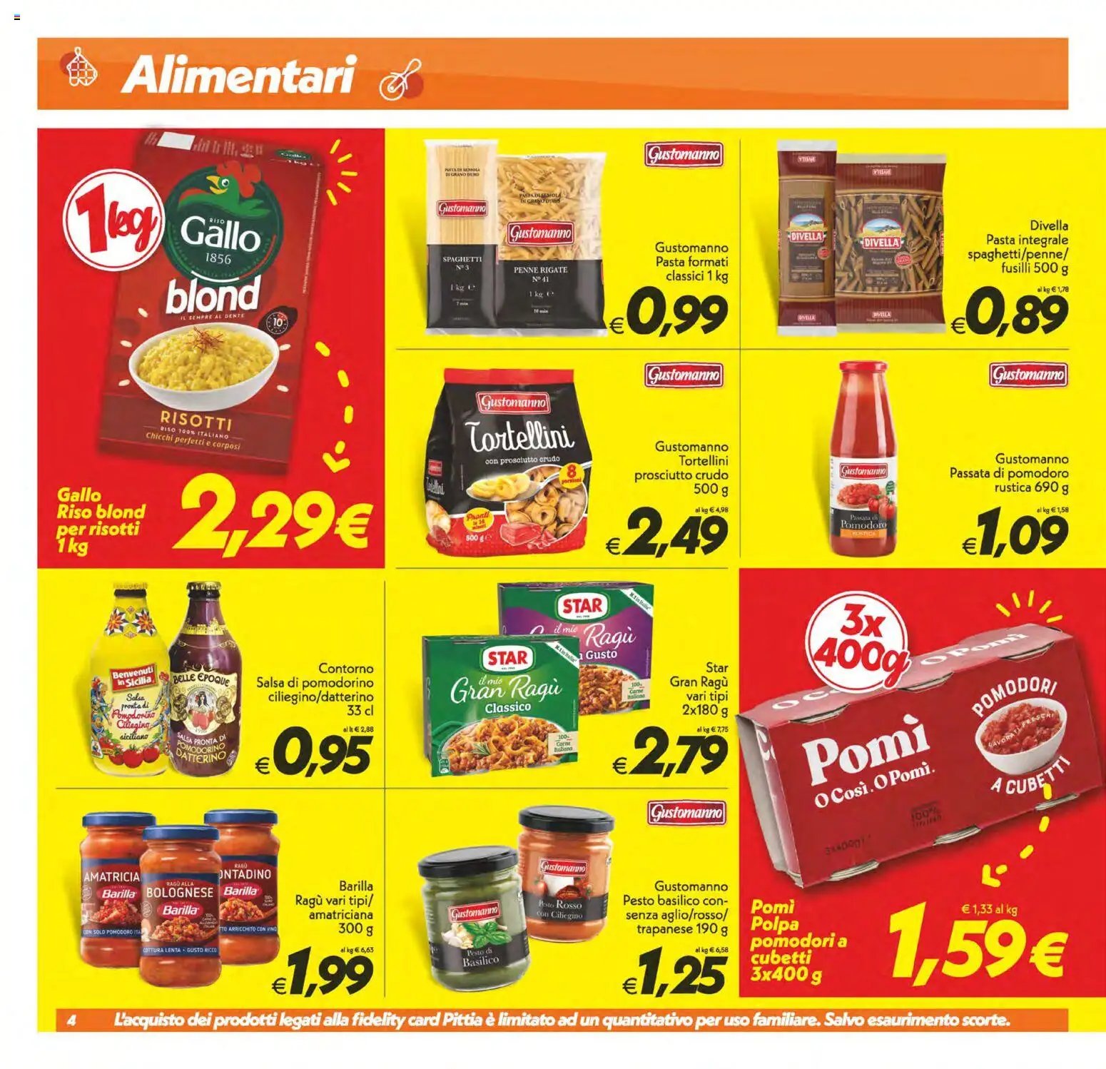 SuperConveniente volantino Caltanissetta, San Cataldo, Avola, Lascari, Milazzo, Barcellona