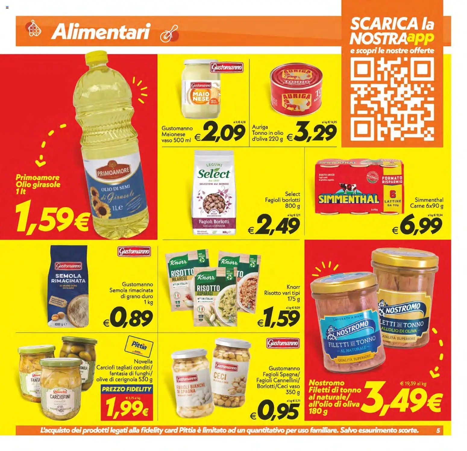 SuperConveniente volantino Caltanissetta, San Cataldo, Avola, Lascari, Milazzo, Barcellona