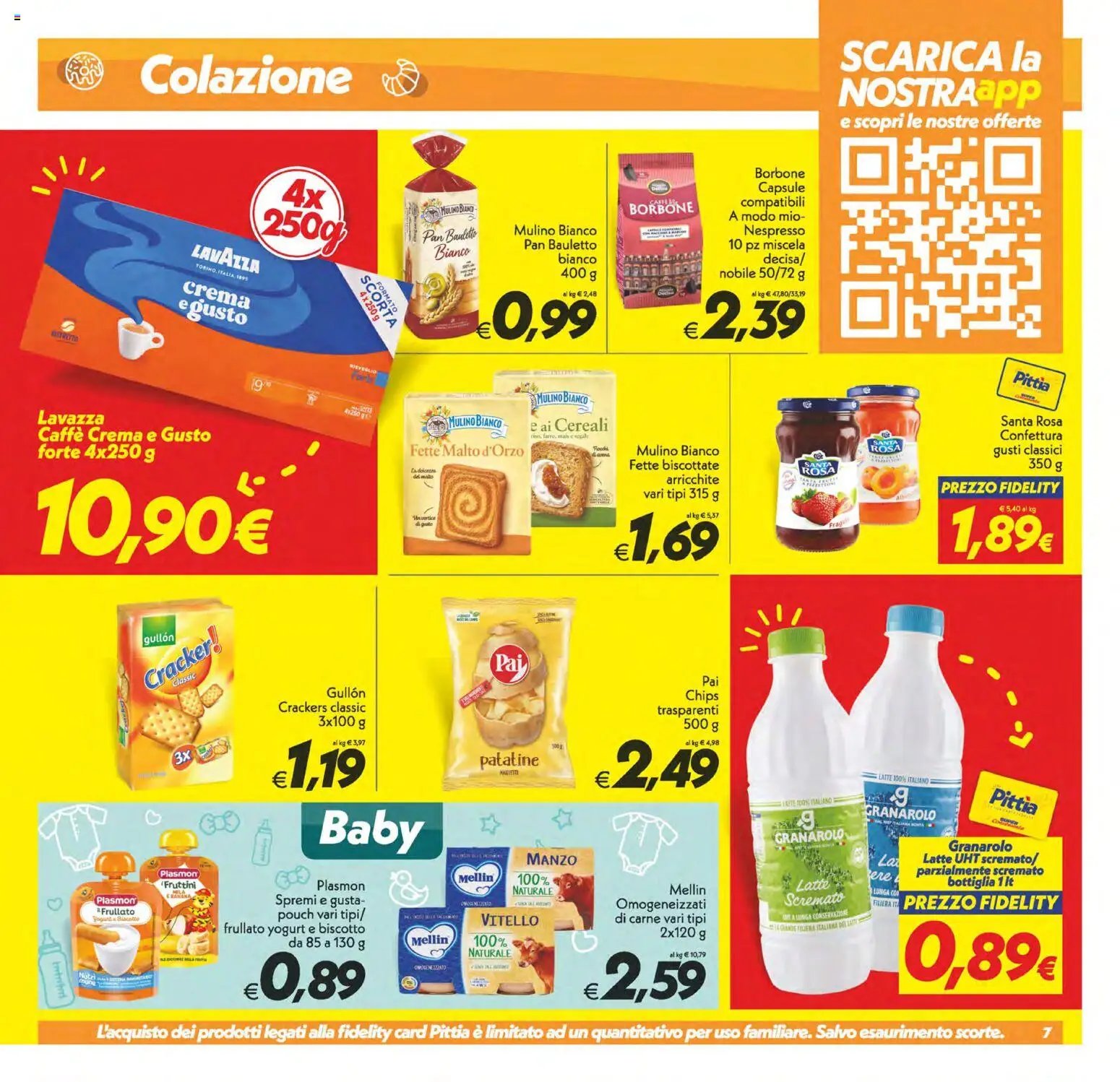 SuperConveniente volantino Caltanissetta, San Cataldo, Avola, Lascari, Milazzo, Barcellona
